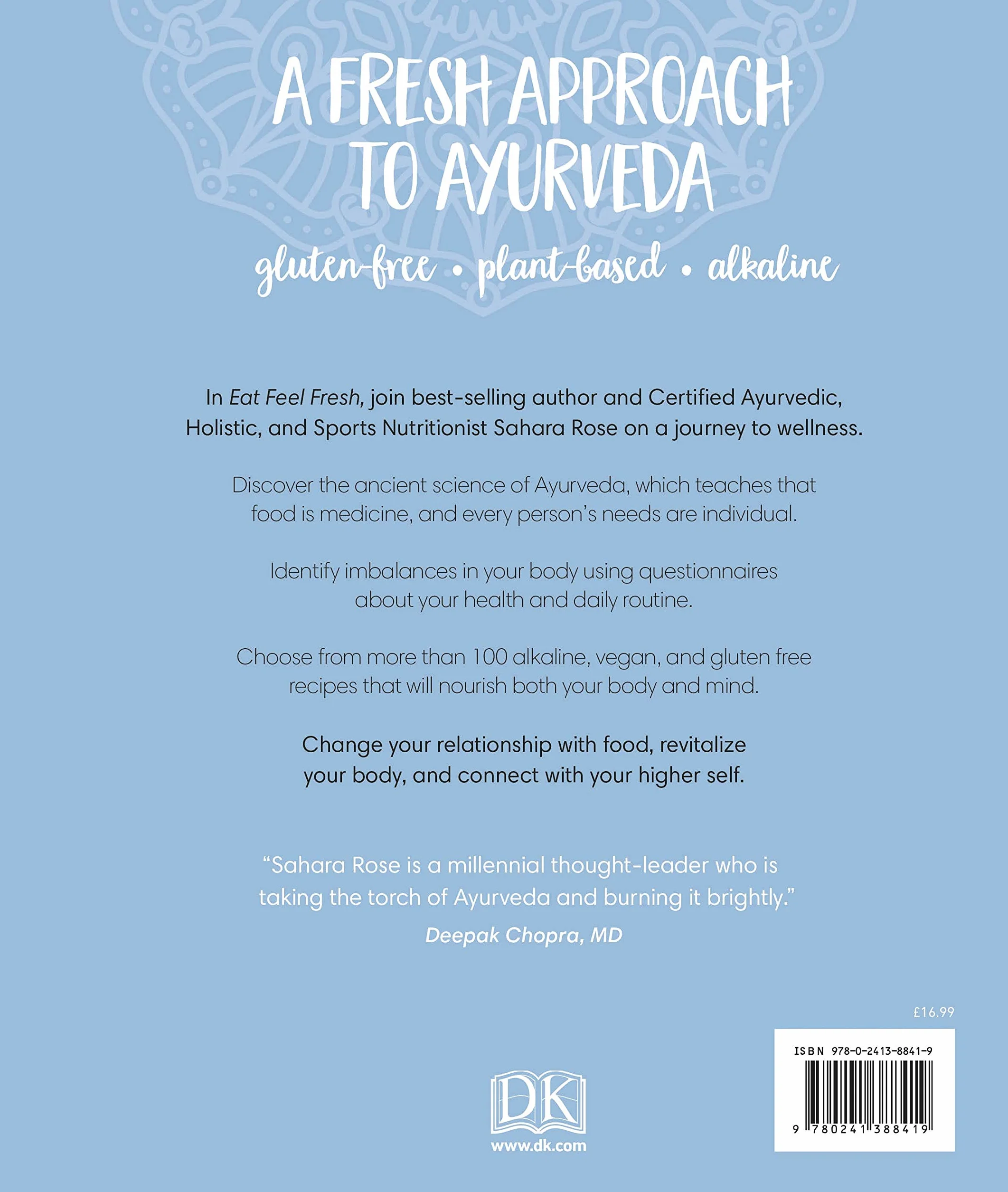 Eat Feel Fresh: A Contemporary Plant-based Ayurvedic Cookbook
