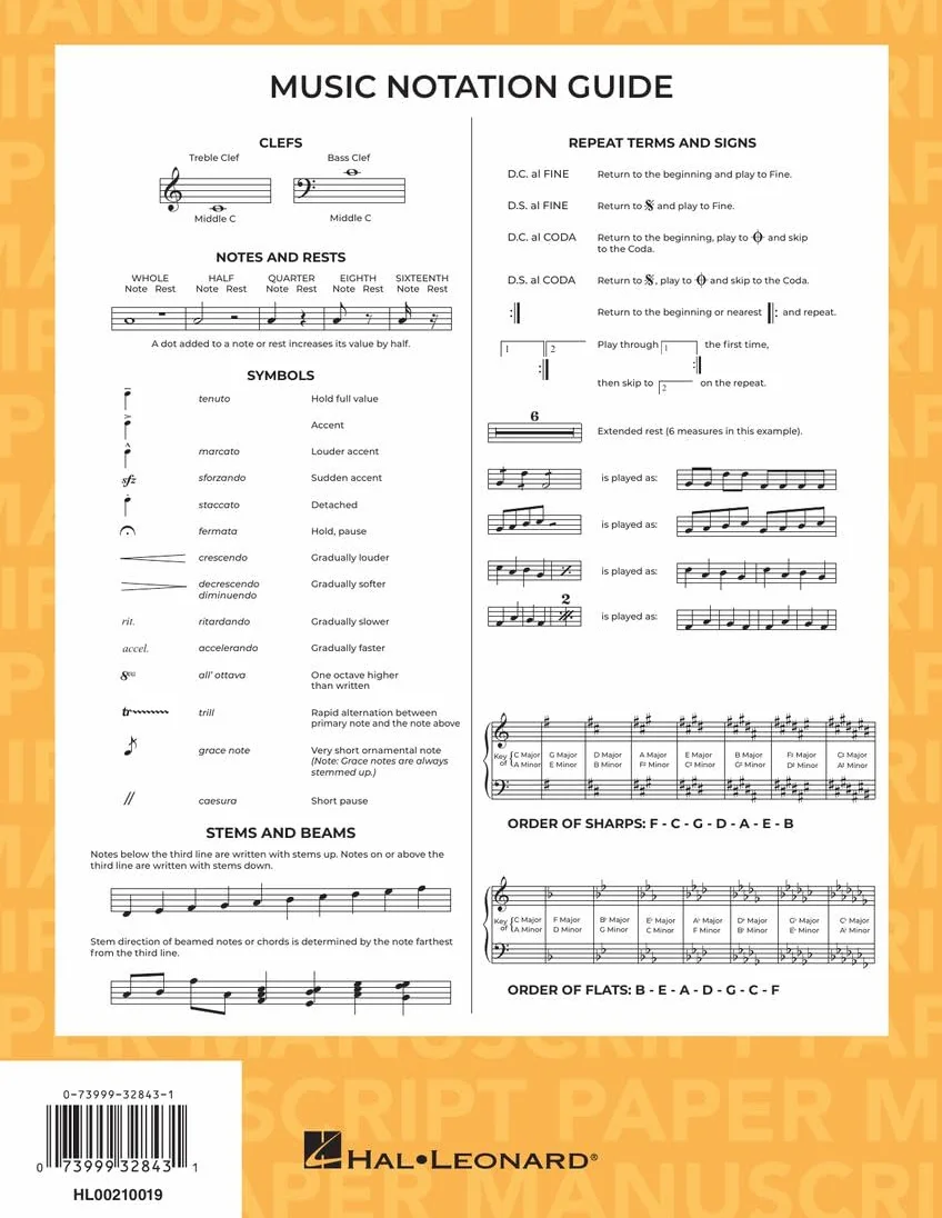 Deluxe wirebound super premium manuscript paper papeterie
