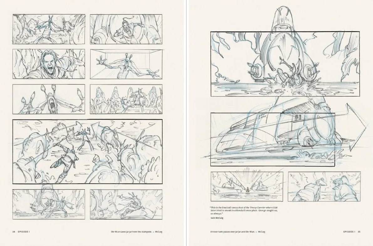 Star Wars Storyboards: The Prequel Trilogy