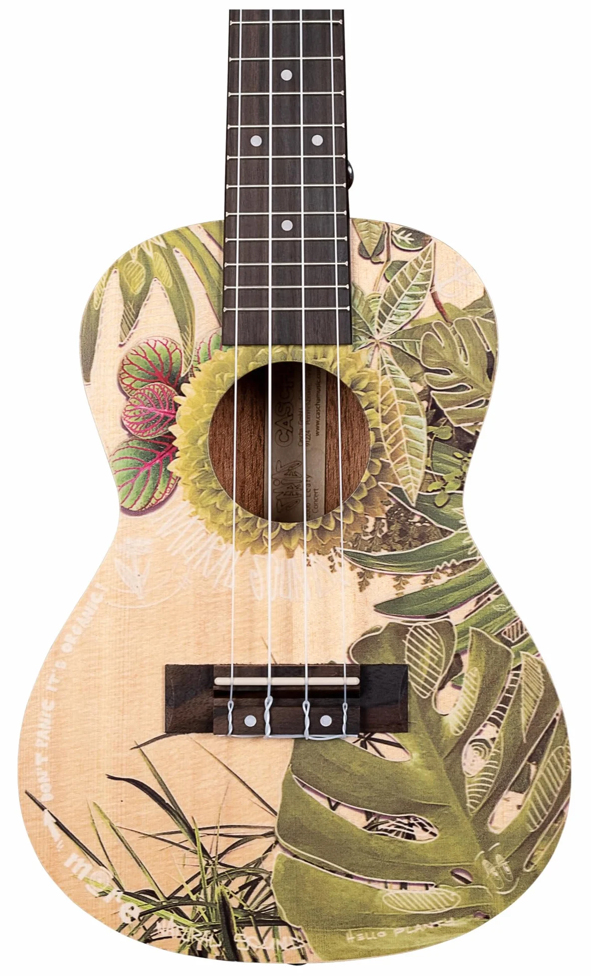 Concert Ukulele Art Series Leafy