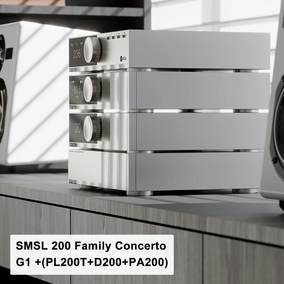 SMSL G1 zewnętrzny zegar główny 10 MHz cyfrowy precyzyjny oscylator kryształowy napęd wielokanałowy do odtwarzacza CD/DAC