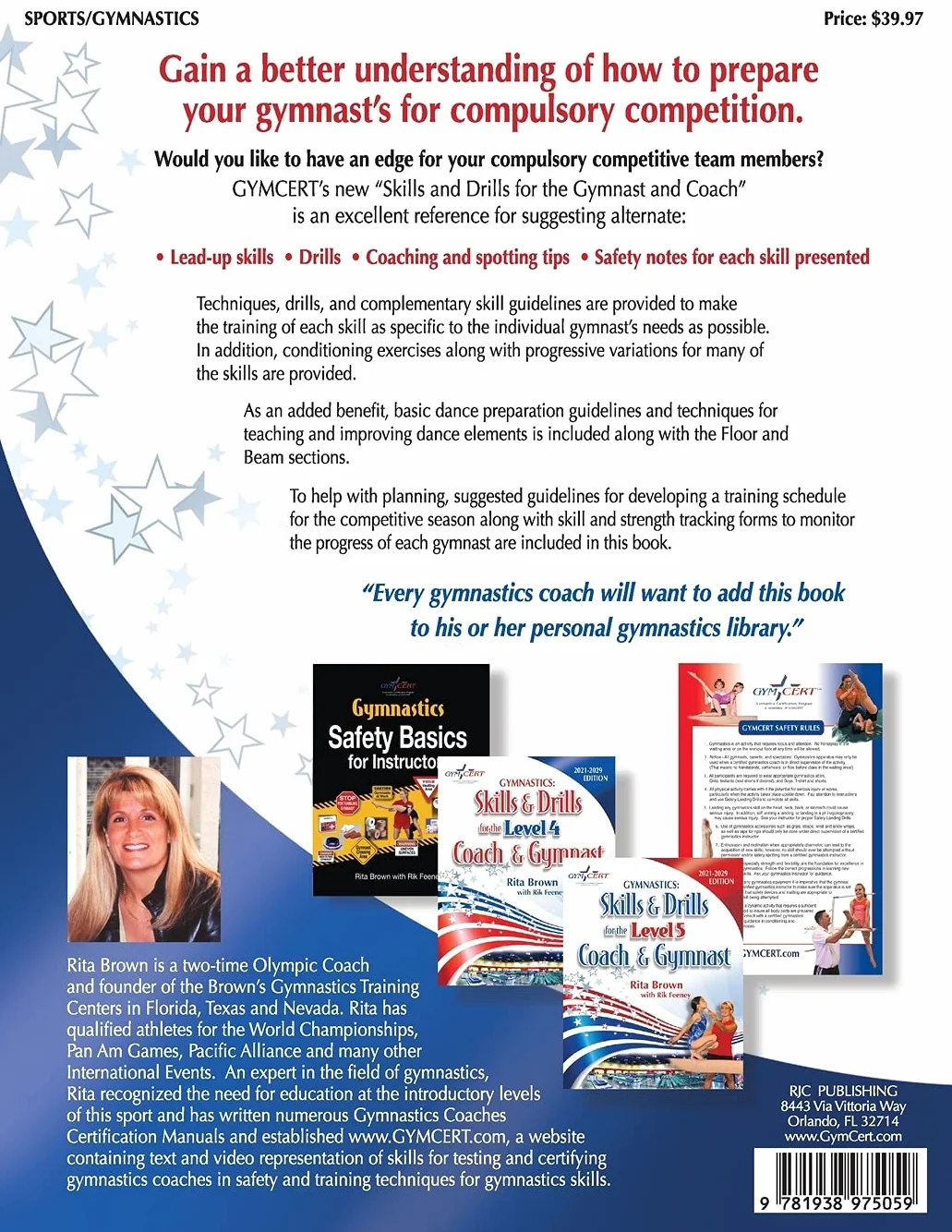Gymnastics: Skills & Drills for the Level 1, 2 & 3 Coach & Gymnast