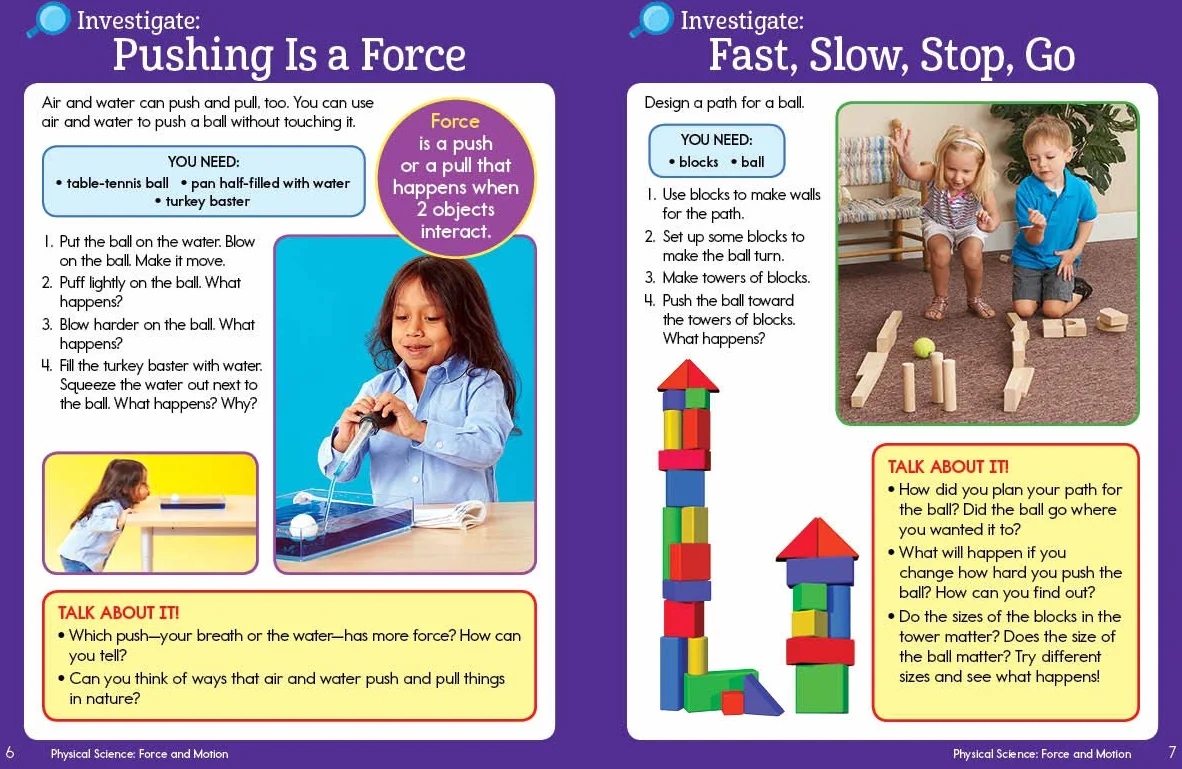 Kindergarten Hands-On STEAM Learning Fun Workbook