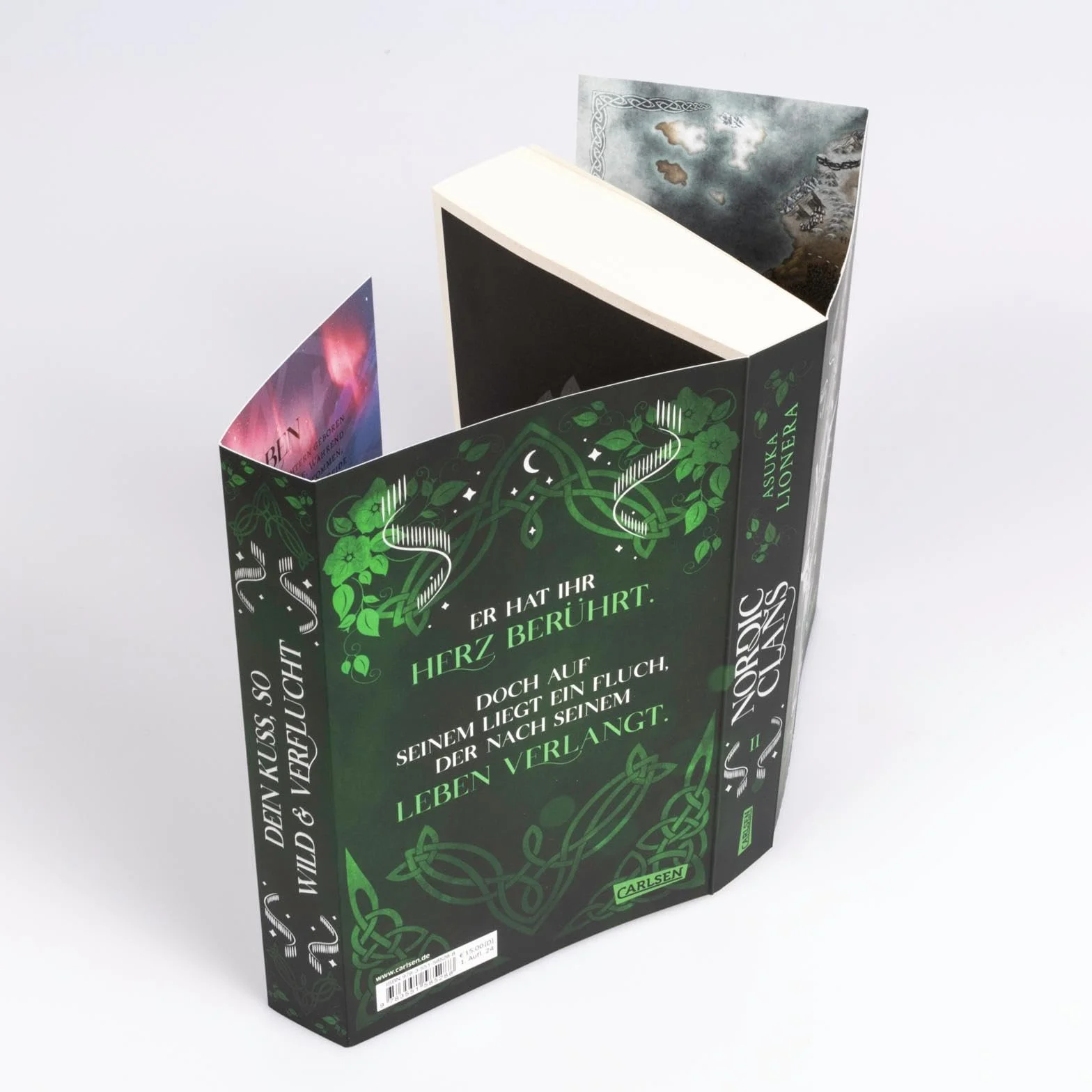 Nordic Clans 2: Dein Kuss, so wild und verflucht: Knisternde Forbidden Love-Fantasy für alle 'Vikings'-Fans