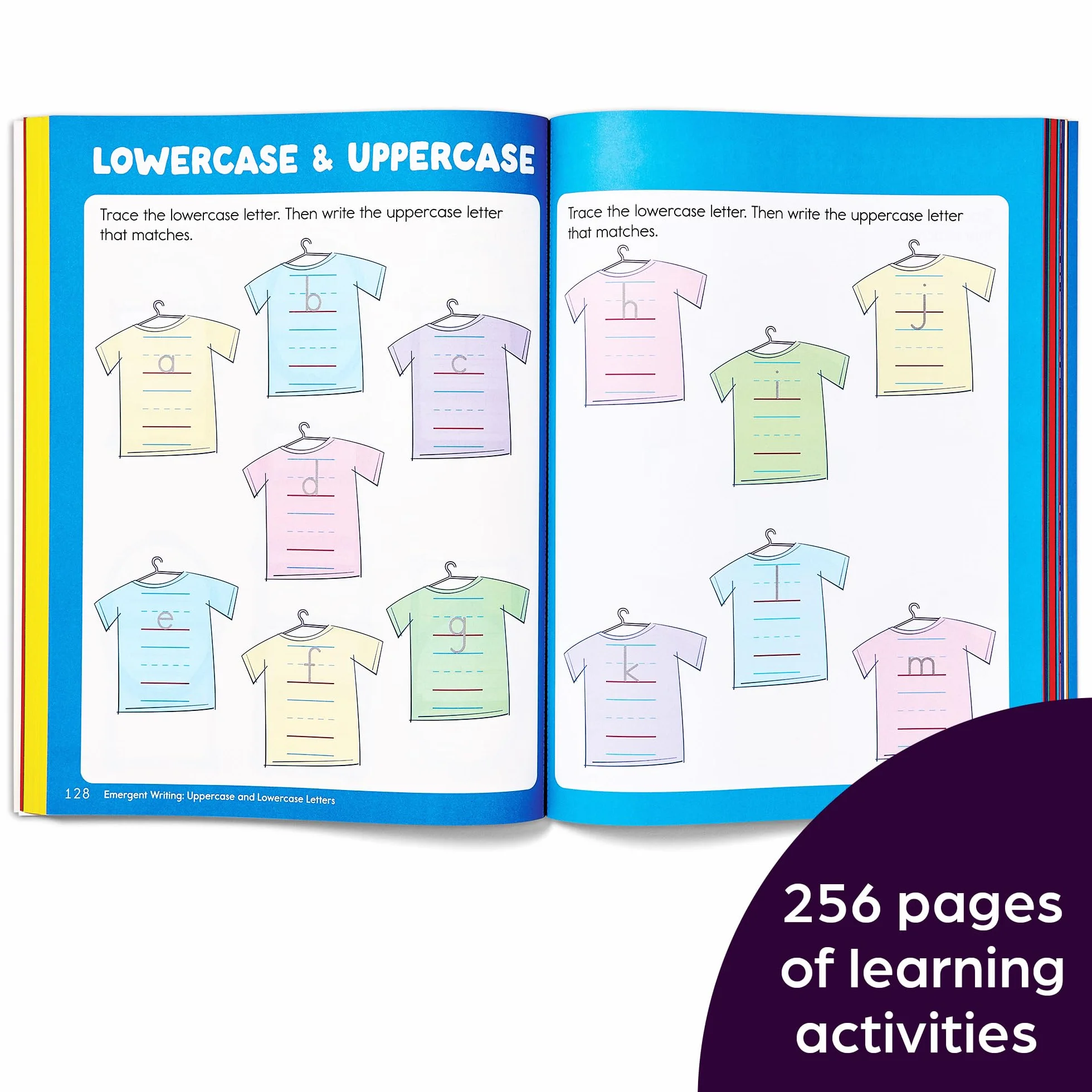 Preschool Big Fun Workbook: 256-Page Preschool Learning & Activity Workbook with Math, Writing, Shapes & Puzzles