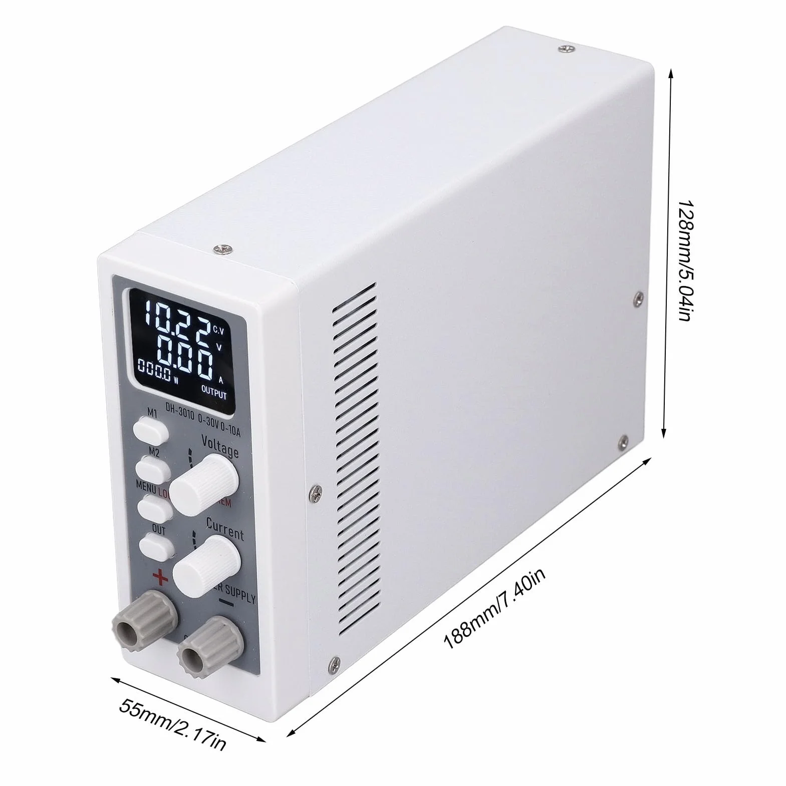 Marhynchus Zasilacz 300W DC 0-10A LED Wyświetlacz Aluminiowa Obudowa