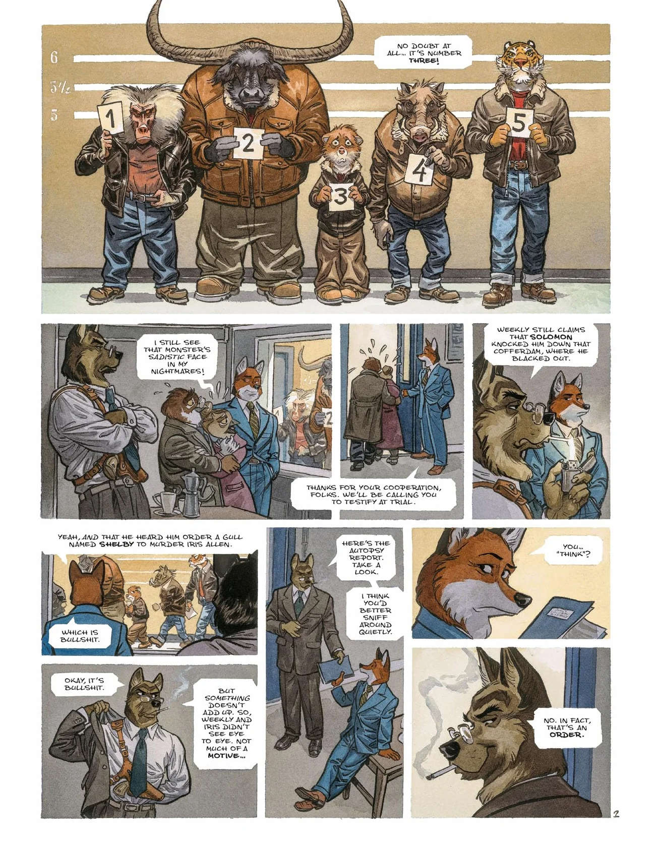 Blacksad: They All Fall Down Part Two