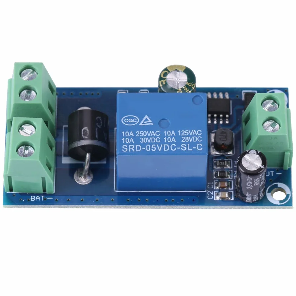 5V~48V 10A Dc Power Supply/Battery, Battery Control Module Dc Backup Battery Switching Module Automatic Switch Module Emergency Controller