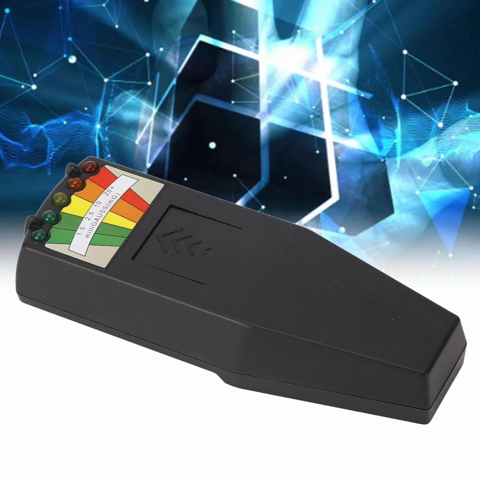 Detektor Miernika Magnetycznego Detektor Magnetycznego, Myśliwski Tester Sprzętu Paranormalnego Polowanie LED Tester Zjawisk Paranormalnych Promieniowanie Elektromagnetyczne