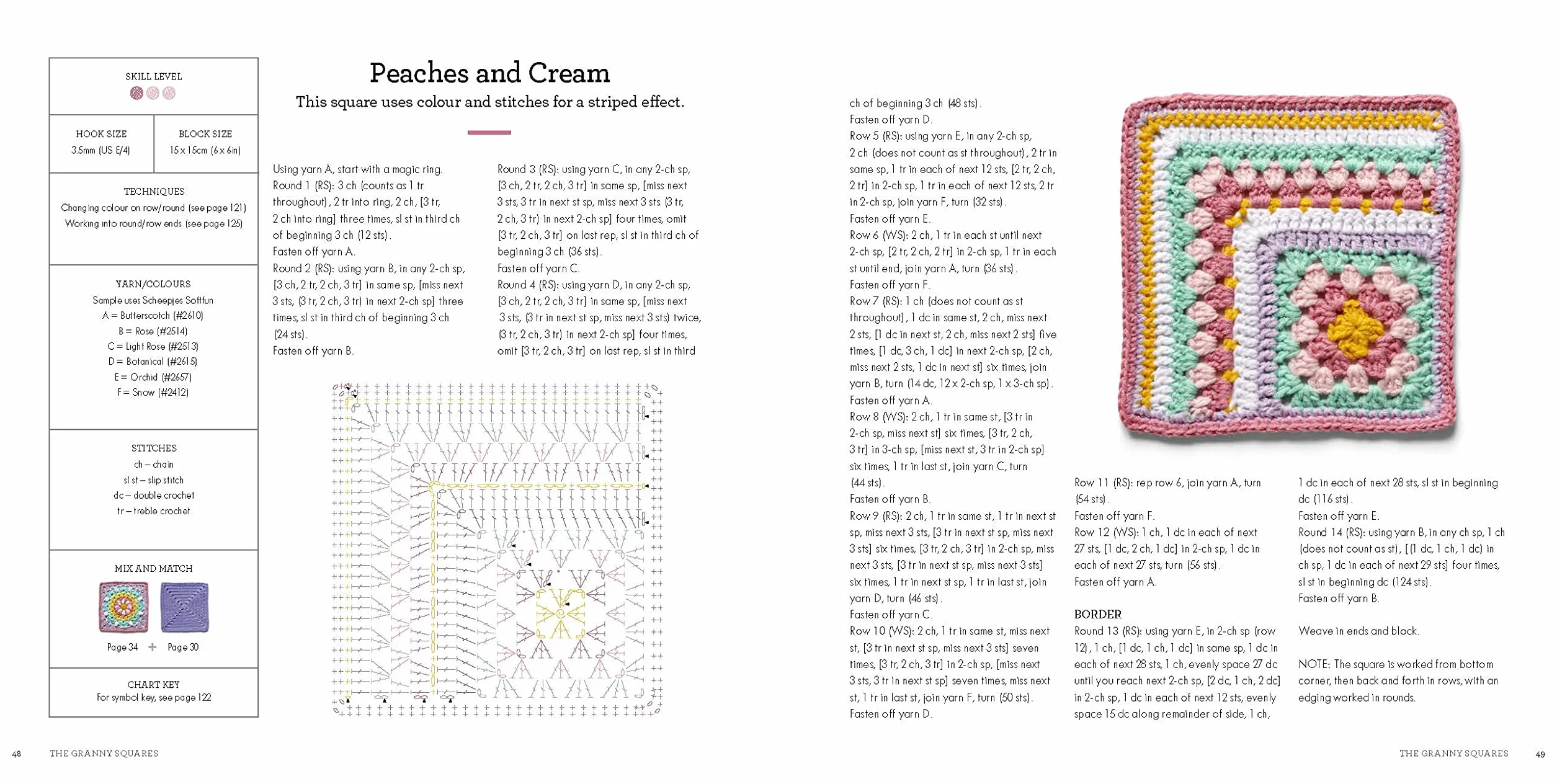 A Modern Girl's Guide to Granny Squares: Crochet Blocks with Colour Combinations