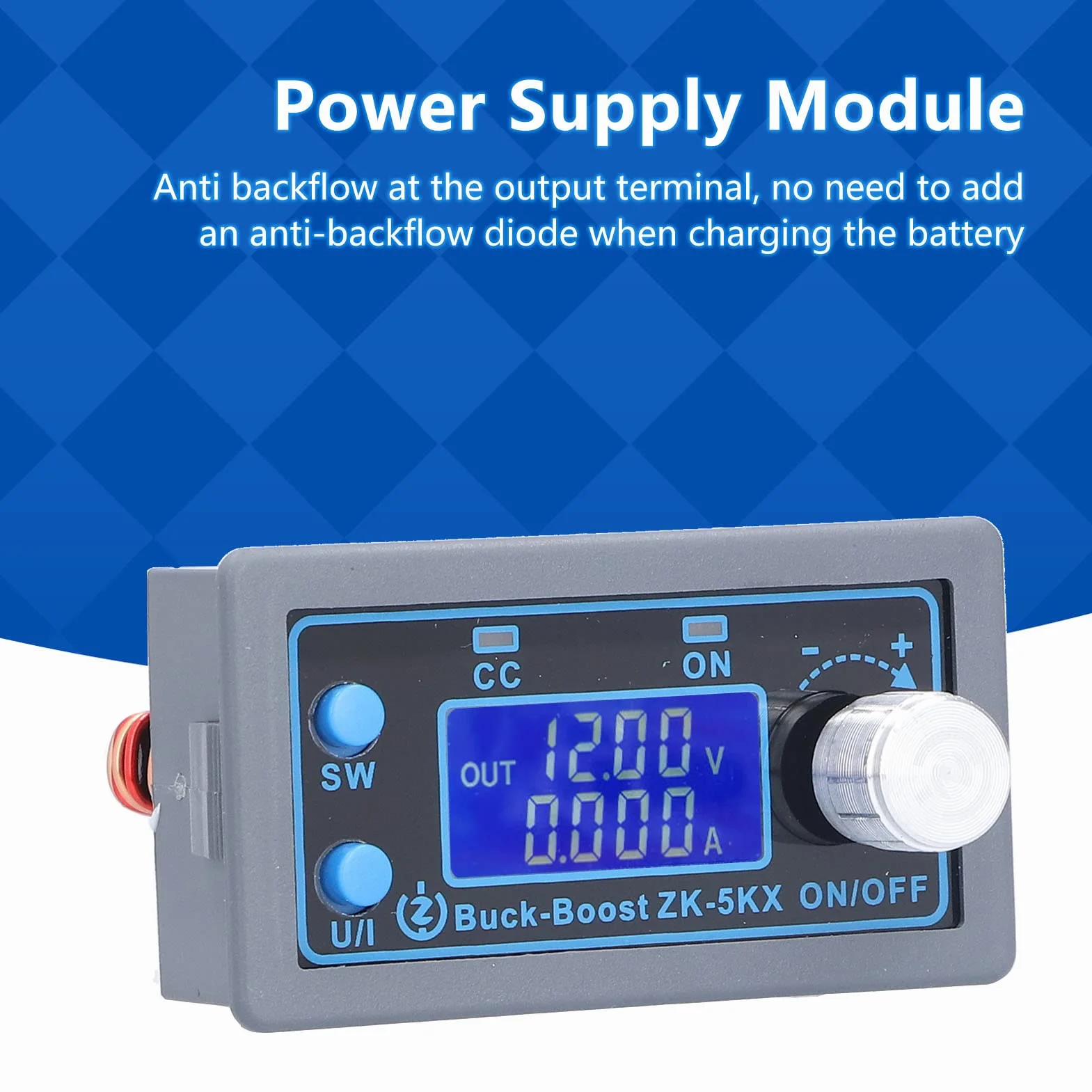Moduł Zasilania DC-DC Buck Boost Converter Regulator DC5.5-30V/6.0-36V Programowalny ZK-5KX