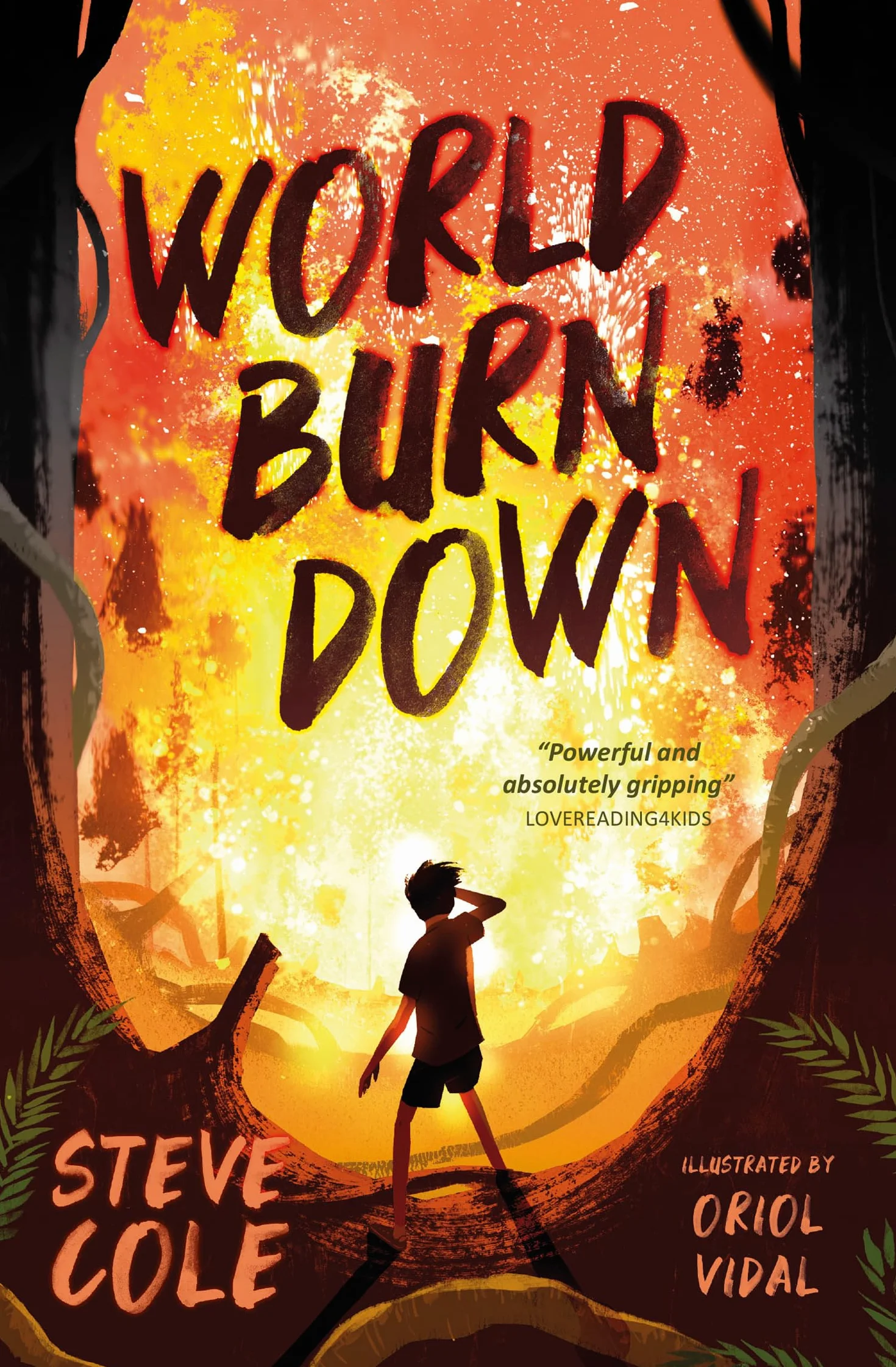 World Burn Down: (Dyslexia-friendly)