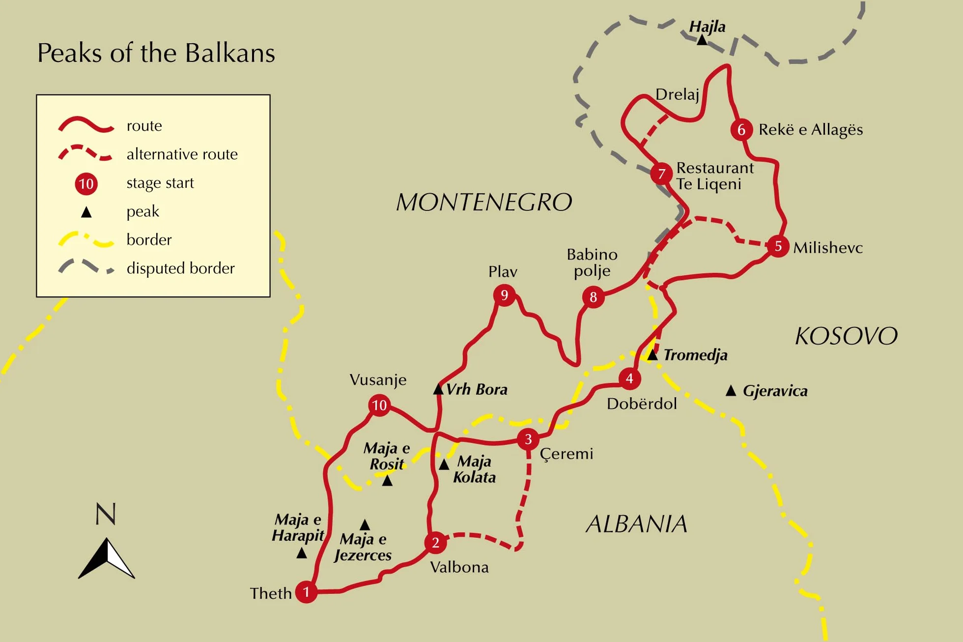 The Peaks of the Balkans Trail: Montenegro, Albania and Kosovo
