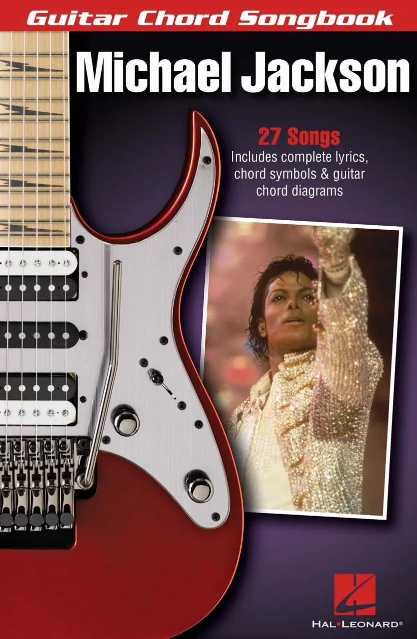 Michael Jackson Guitar Chord Songbook Recueil 27 Chansons