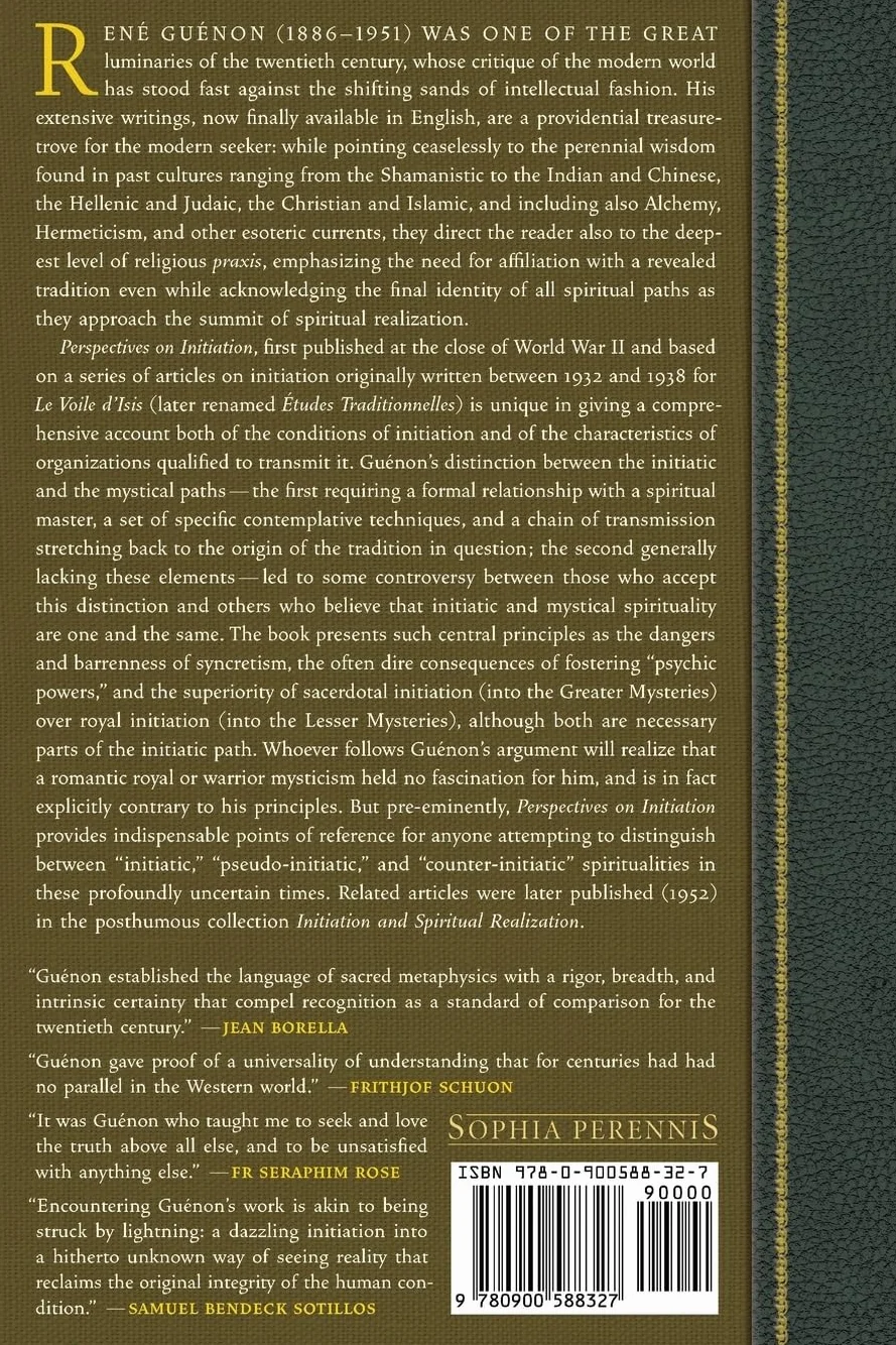 Perspectives on Initiation