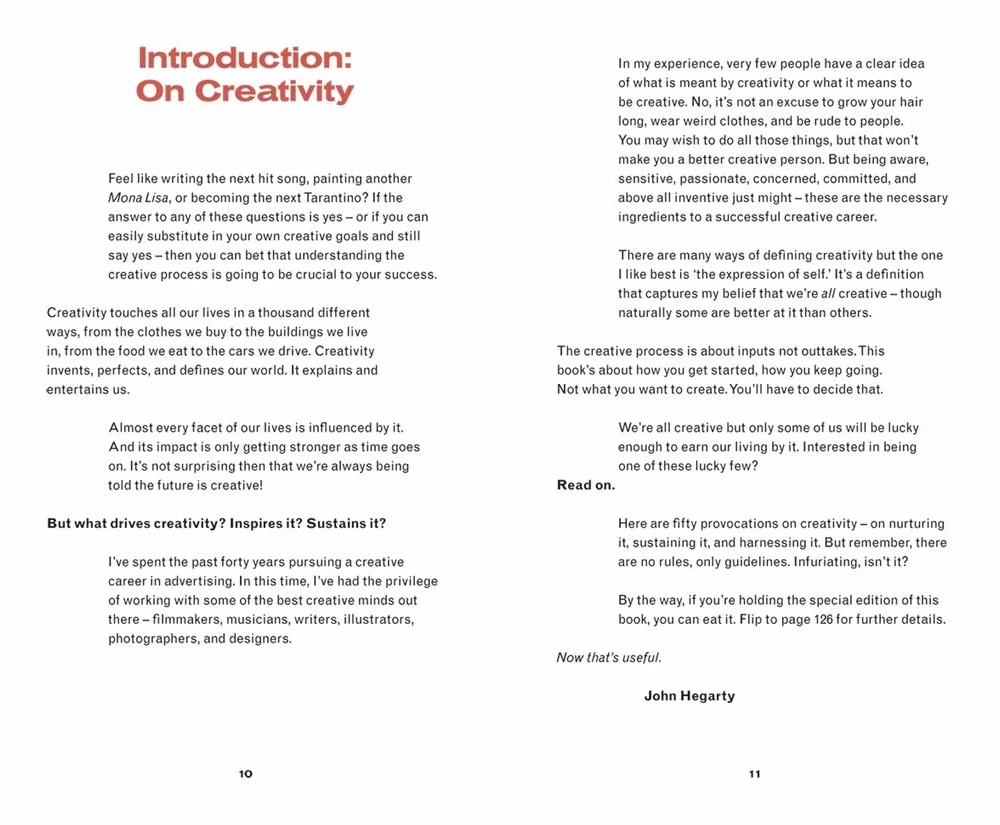 Hegarty on Creativity: There Are No Rules
