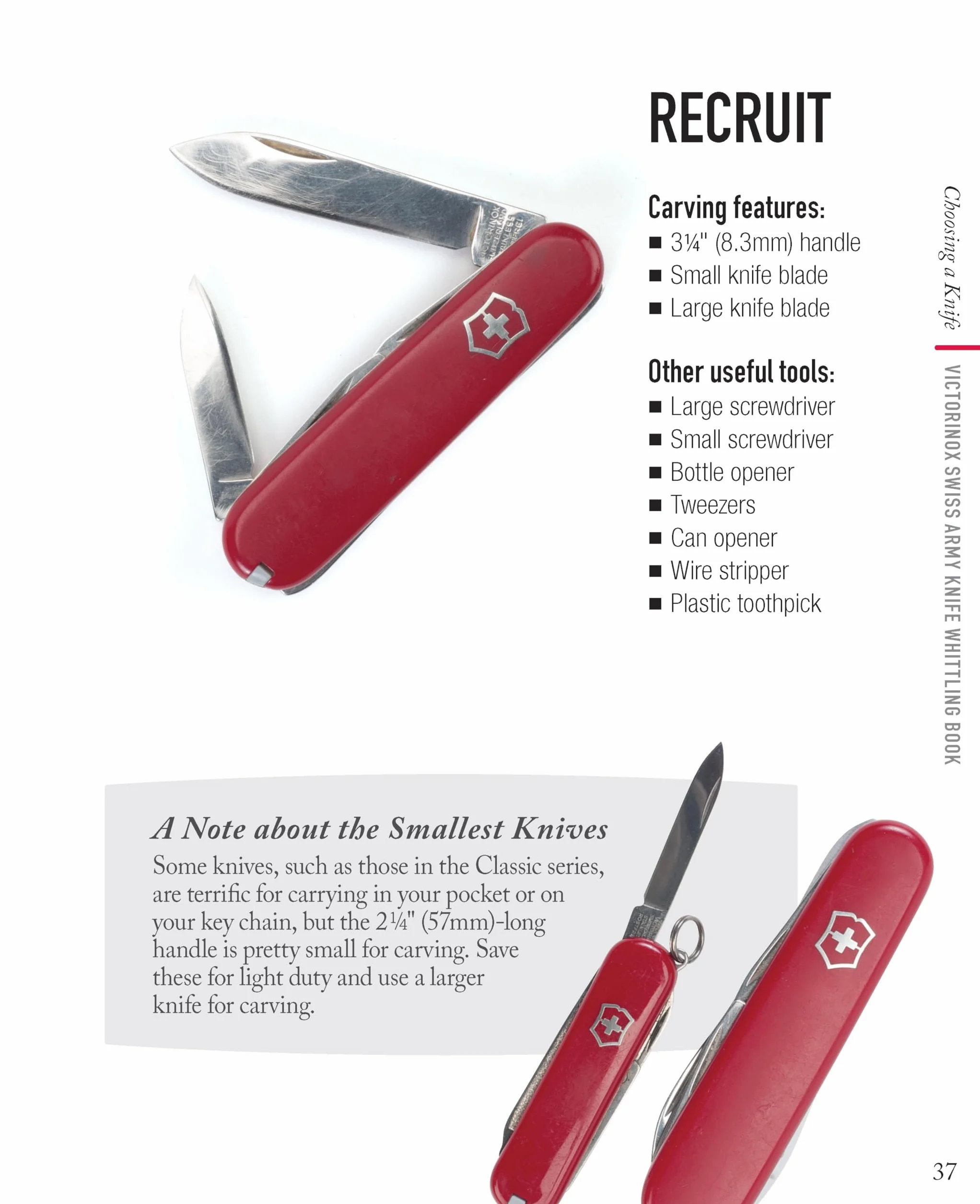 Victorinox Swiss Army Knife Whittling Book, Gift Edition: Fun, Easy-To-Make Projects with Your Swiss Army Knife