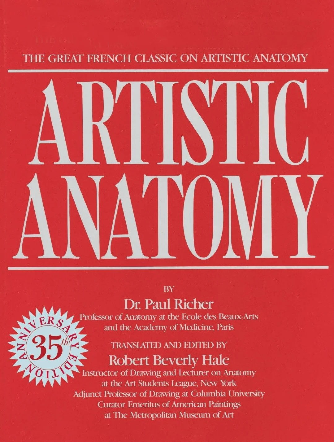 Artistic Anatomy: The Great French Classic