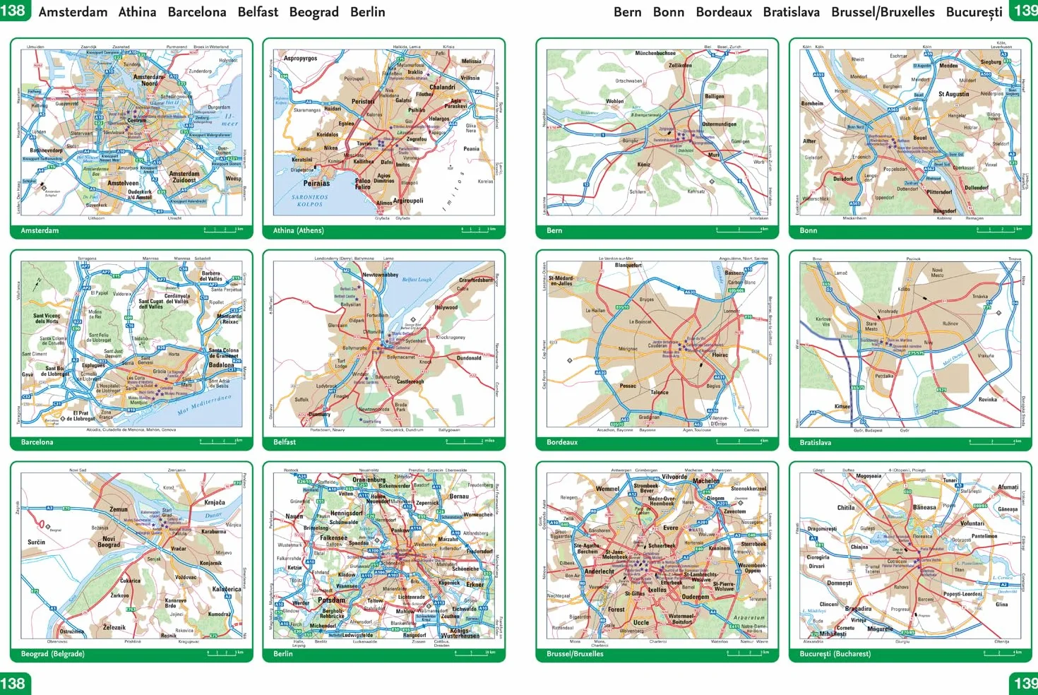 Collins Big Road Atlas Europe 2026 A3 Spiral