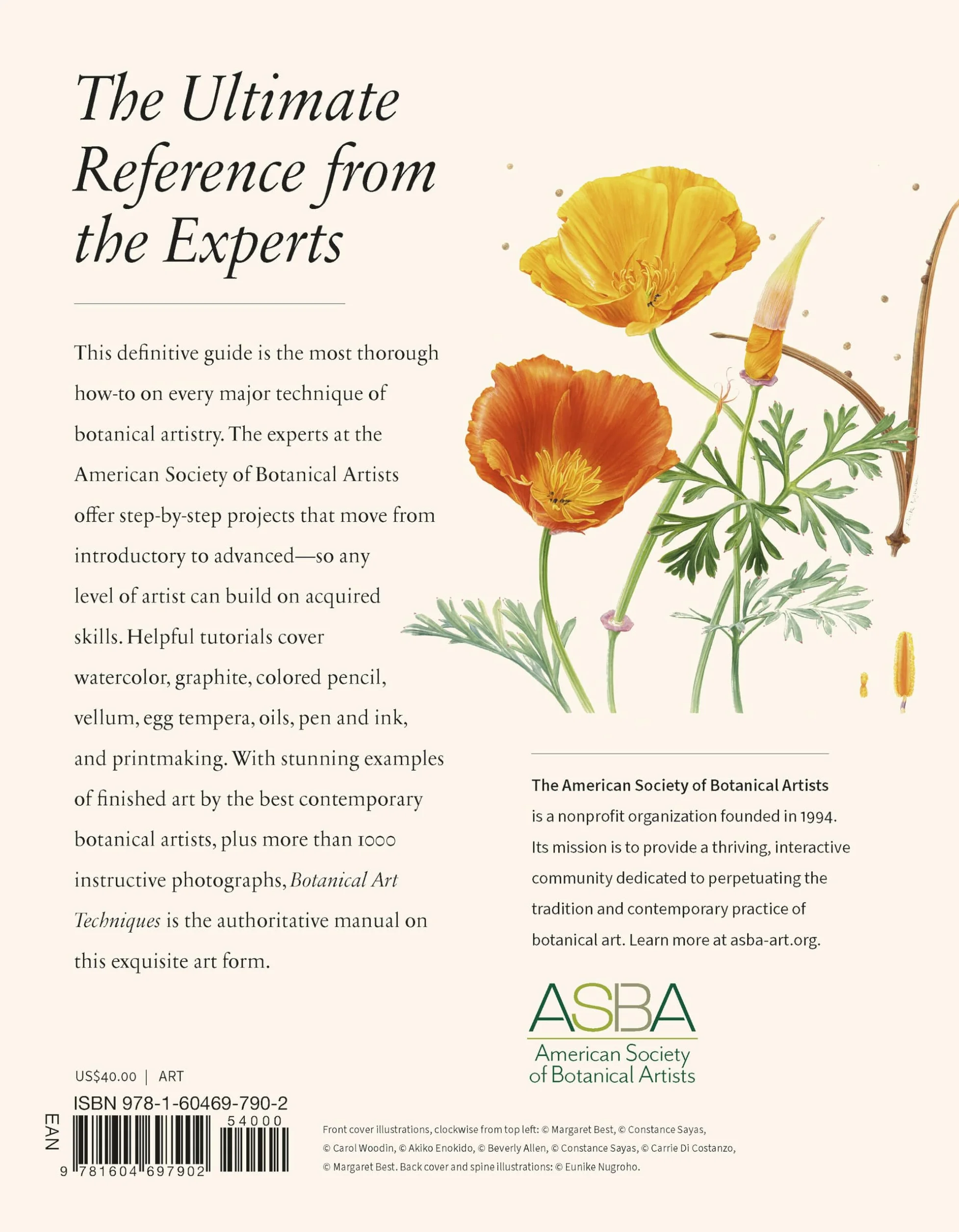 Botanical Art Techniques: A Comprehensive Guide to Watercolor, Graphite, Colored Pencil, Pen and Ink, Egg Tempera, Oils, Printmaking