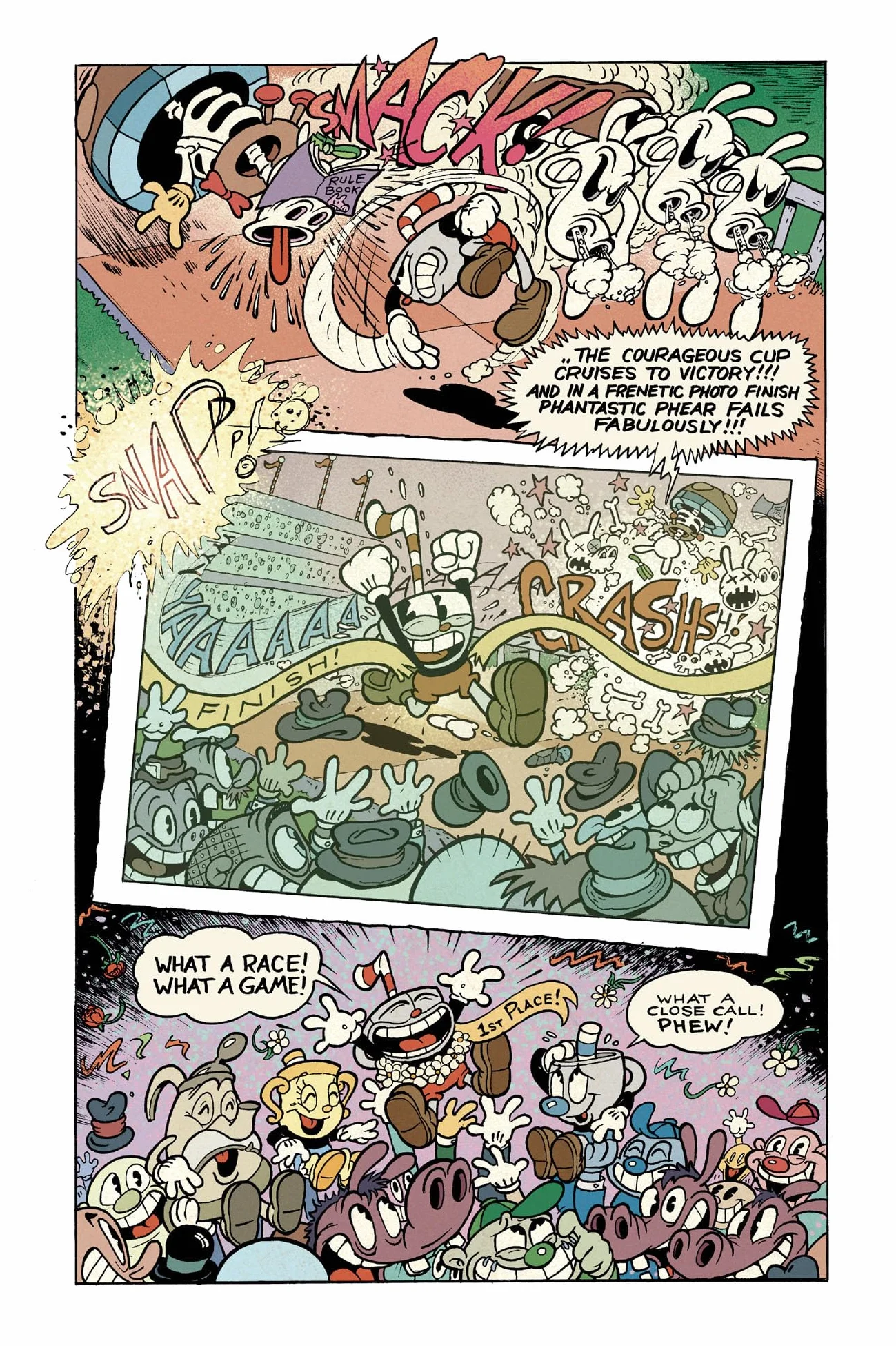 Cuphead Volume 3: Colorful Crack-Ups & Chaos
