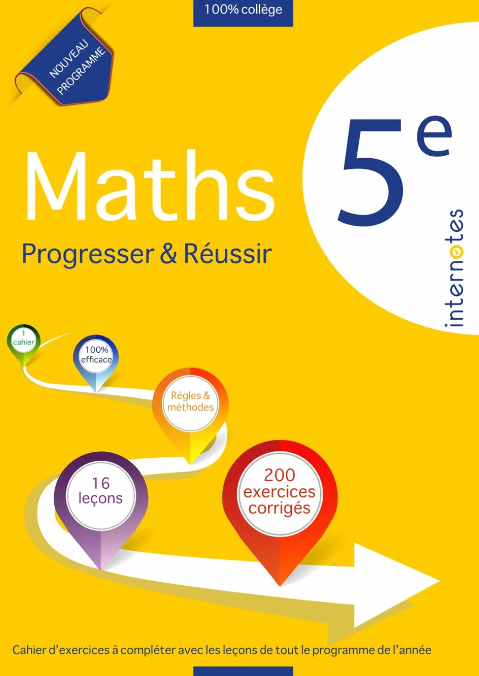 Maths 5e - Progresser & réussir