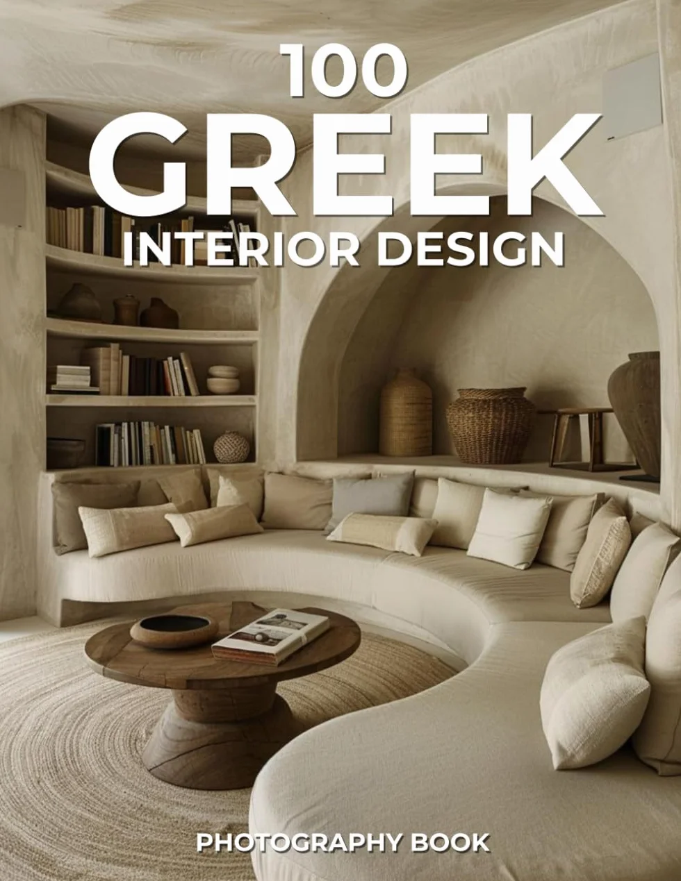 100 Greek Interior Design Photography Book: A Visual Celebration of Mediterranean Elegance & Island Charm