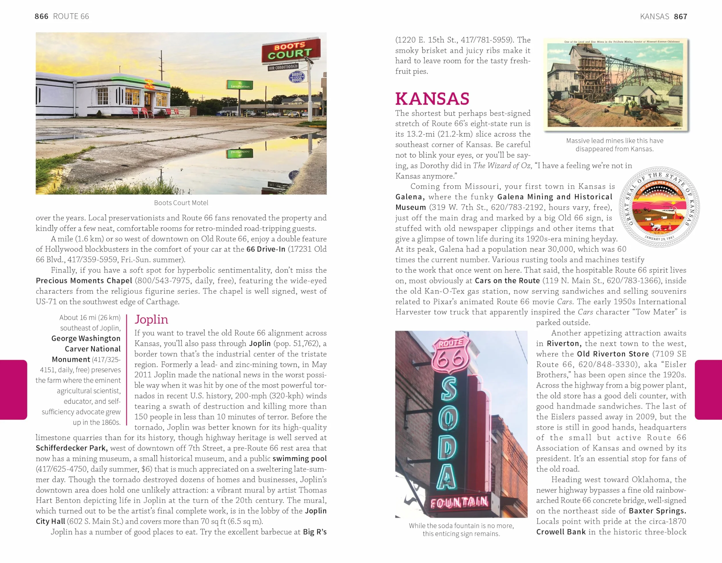 Road Trip USA: Cross-Country Adventures on America's Two-Lane Highways
