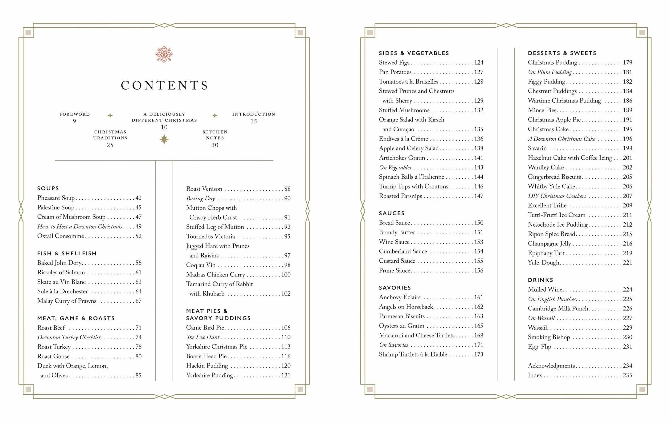 The Official Downton Abbey Christmas Cookbook
