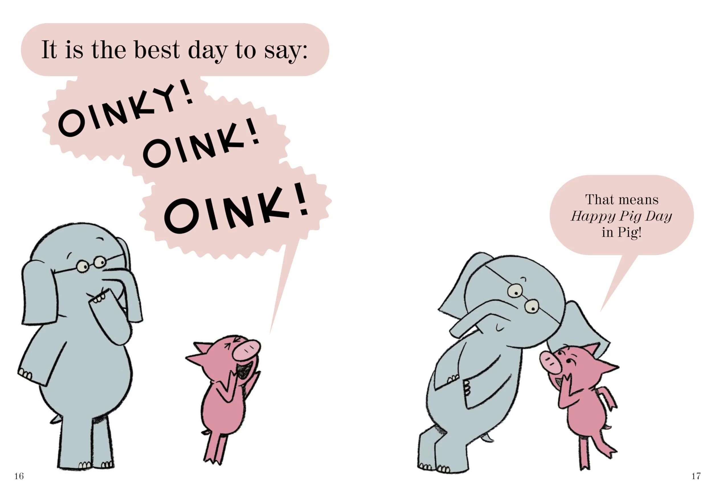 An Elephant & Piggie Biggie! Volume 5: I Am Invited to a Party! I Will Surprise My Friend! Happy Pig Day! Waiting Is Not Easy! The Thank You Book