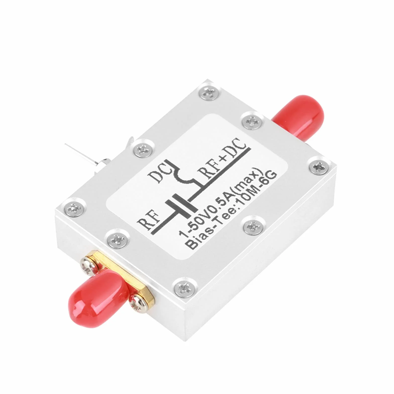 Estink Bias-T Trójnik Koaksjalny RF do Mikrofal, 10 MHz-6 GHz, Wysokiej Częstotliwości, 1 Sztuka