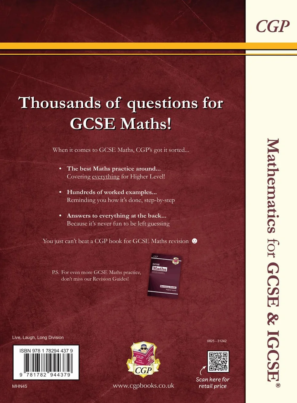 Maths for GCSE and IGCSE® Textbook: Higher - includes Answers