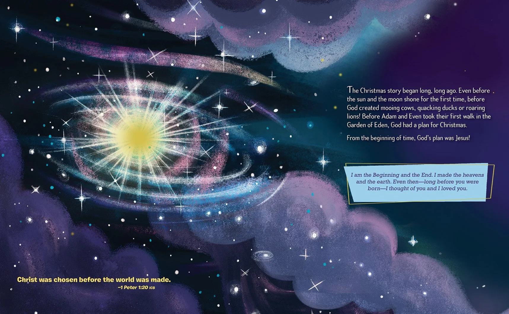 Jesus Calling: The Story of Christmas Picture Book: God's Plan for the Nativity from Creation to Christ
