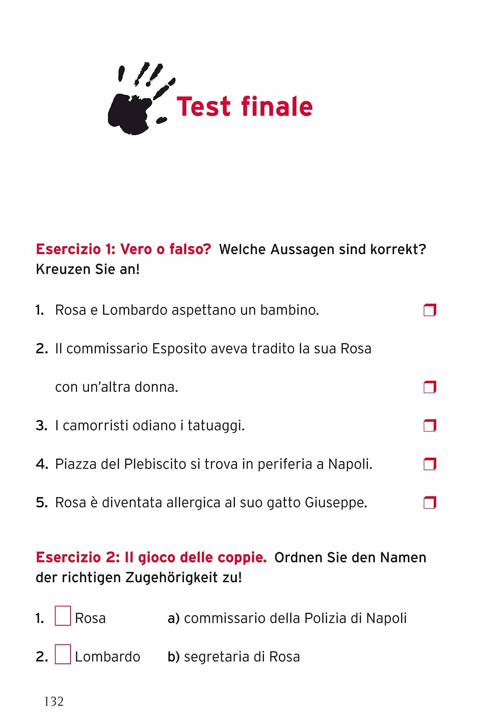 Caccia alla camorra Italienisch B2