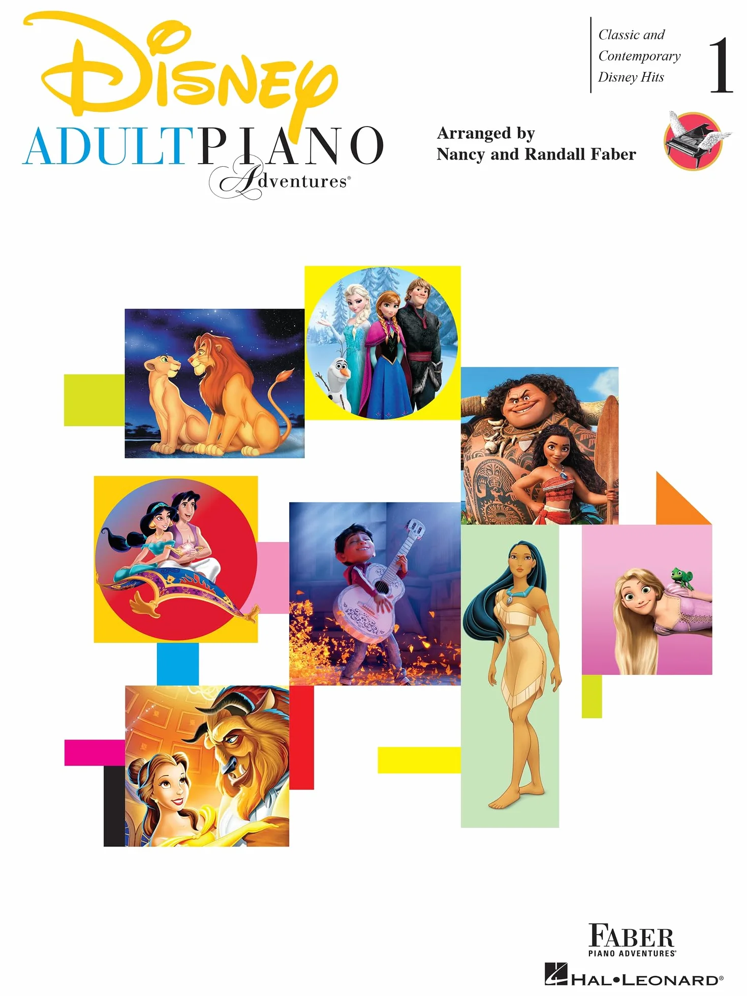 Adult Piano Adventures Disney Book 1: Classic and Contemporary Disney Hits