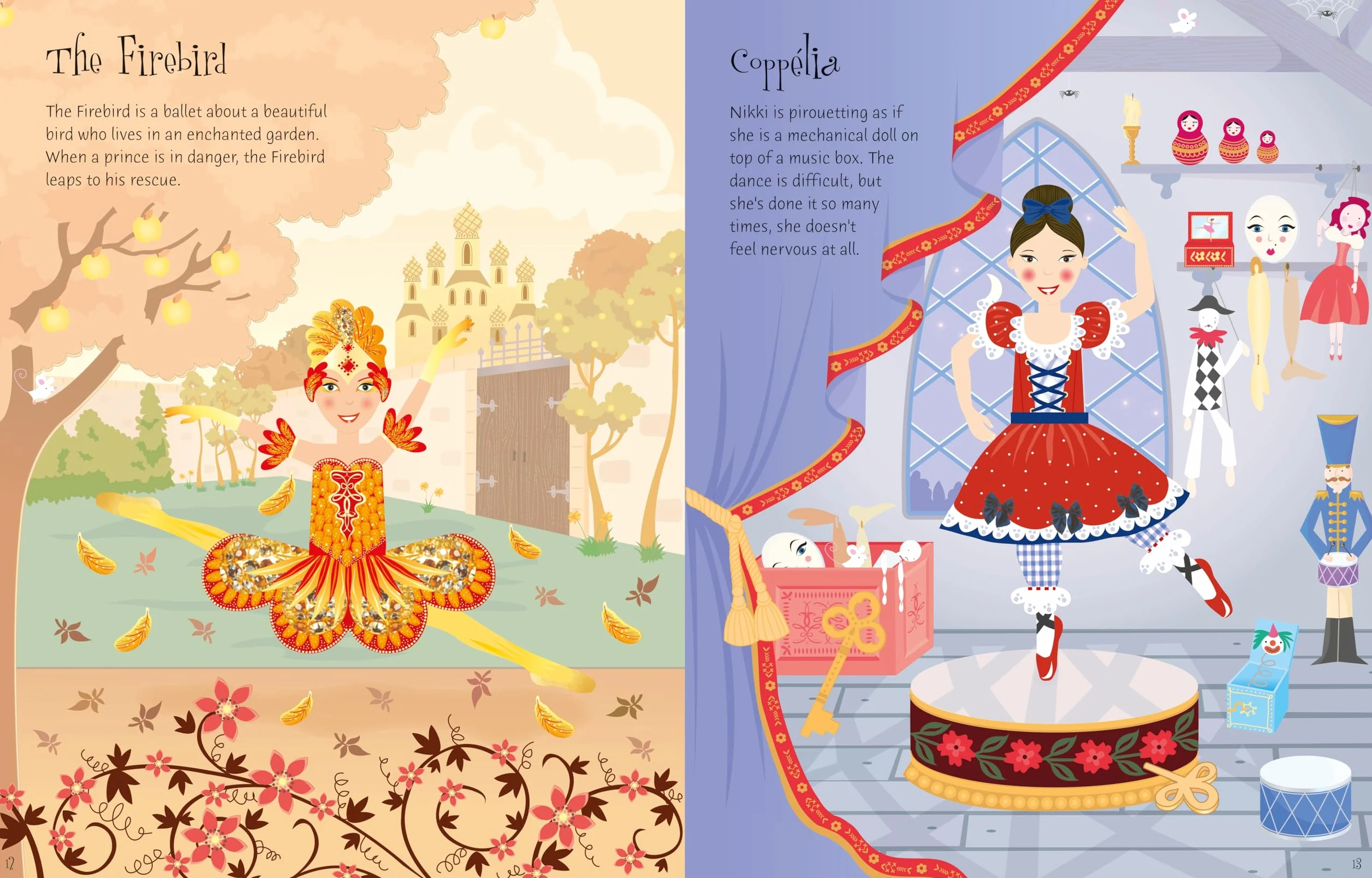 Sticker Dolly Dressing Ballerinas: 1