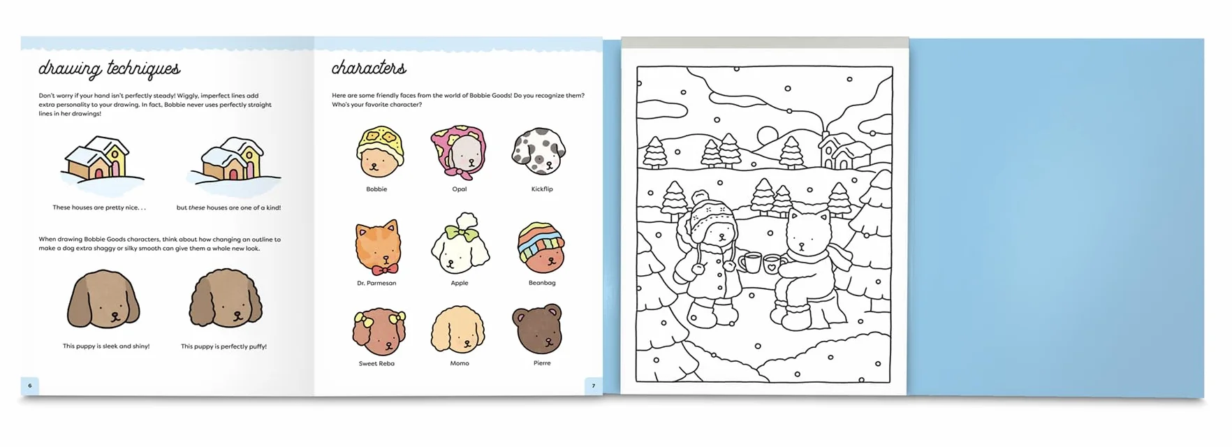 Bobbie Goods Cozy Coloring & Drawing: With a Bonus Coloring Pad