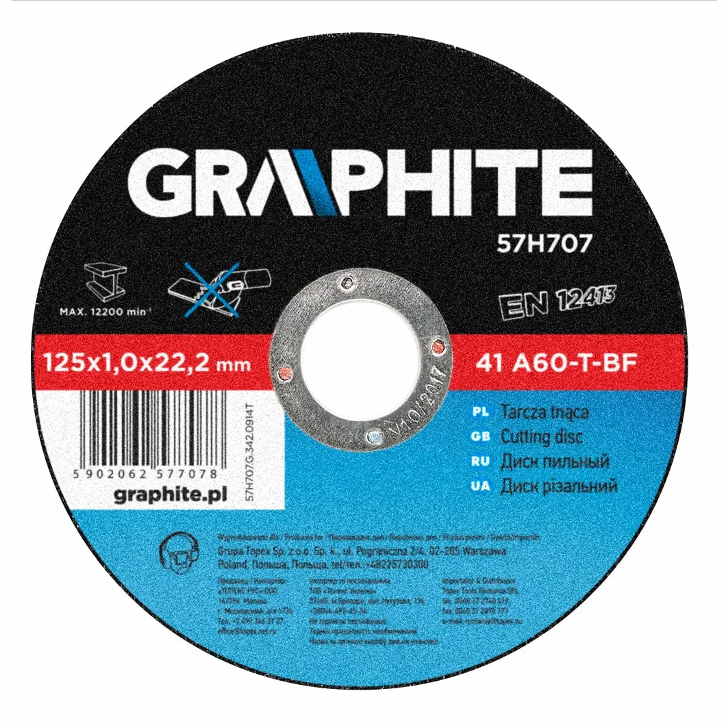 Graphit 57h707 Tarcza Cup do Metalu