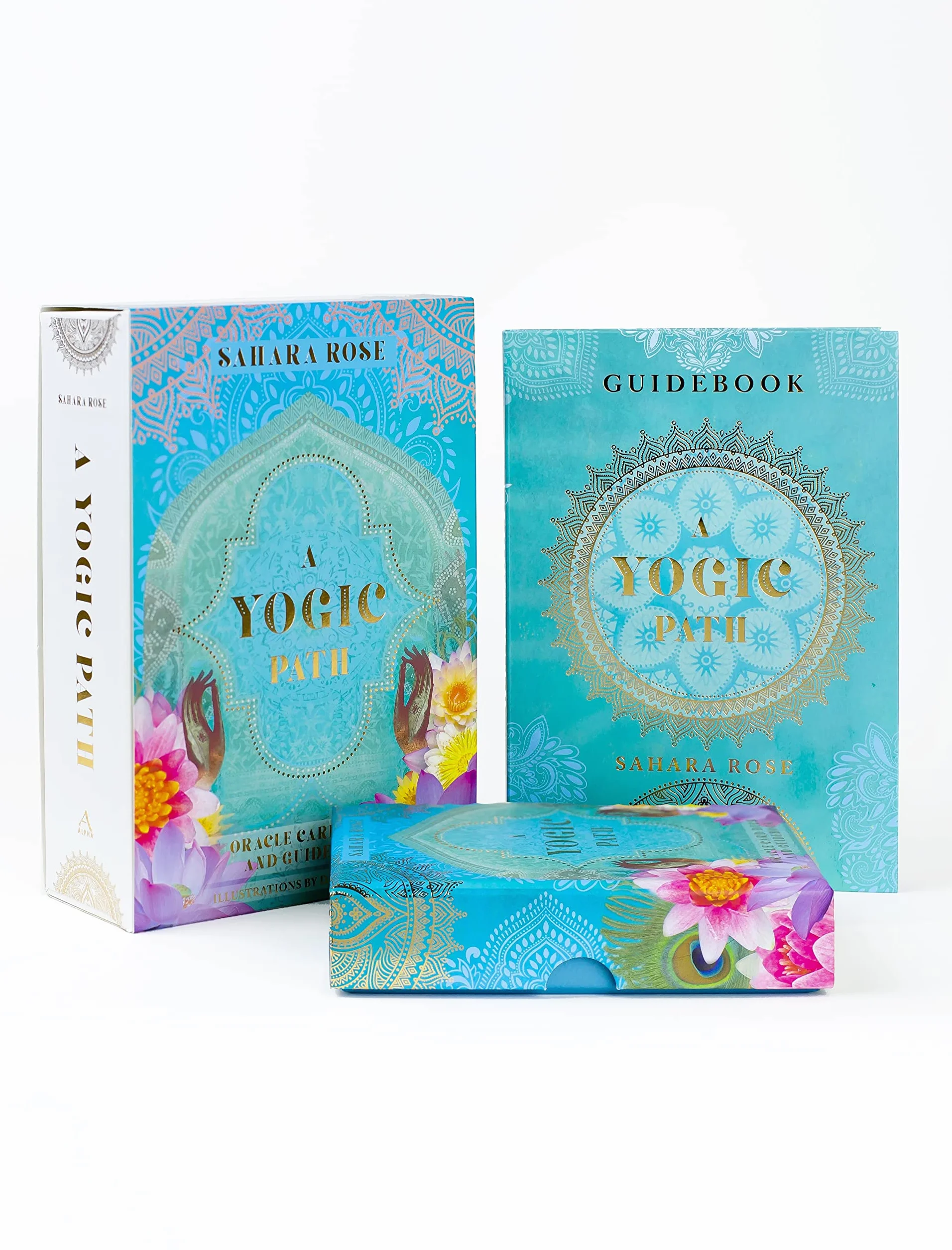 A Yogic Path Oracle Deck and Guidebook (Keepsake Box Set)