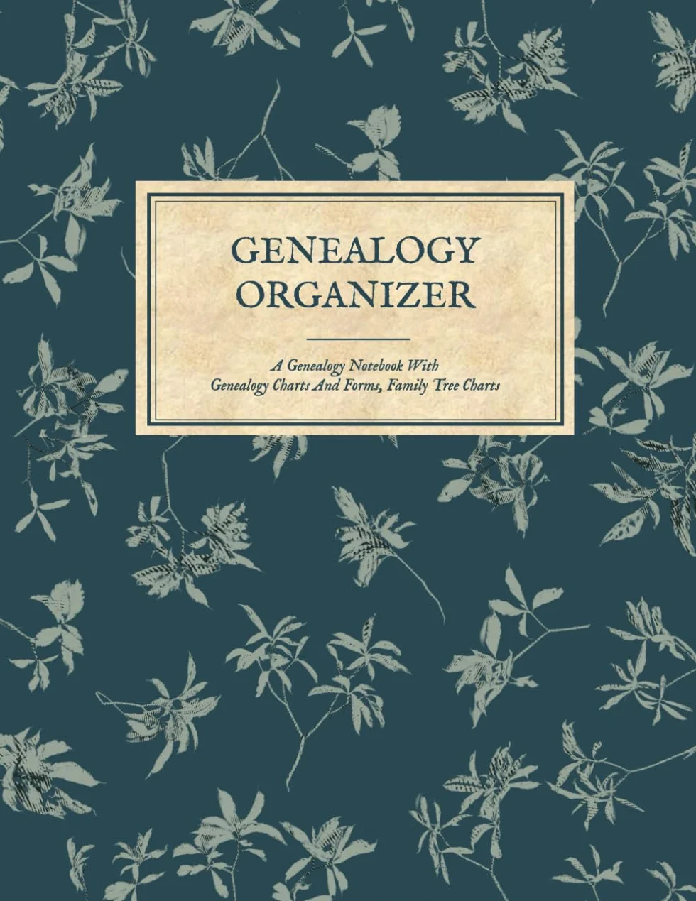 Genealogy Organizer - A Genealogy Notebook With Genealogy Charts And Forms, Family Tree Chart Book: Genealogy Gift For Family History Buff & ... Pedigree Charts; Ancestry Workbook Journal