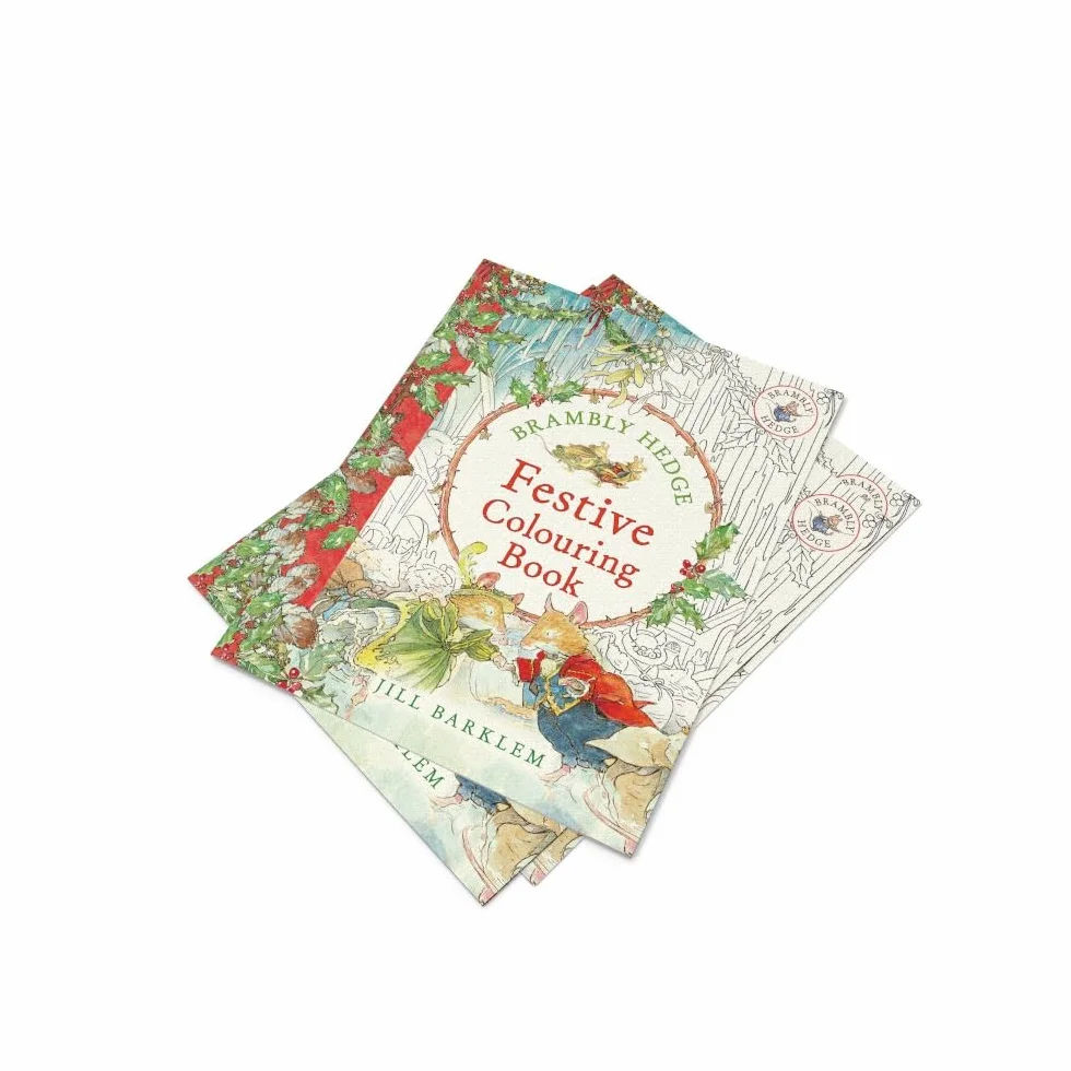Brambly Hedge Festive Colouring Book: Magically Festive Colouring Book for Children and Adults