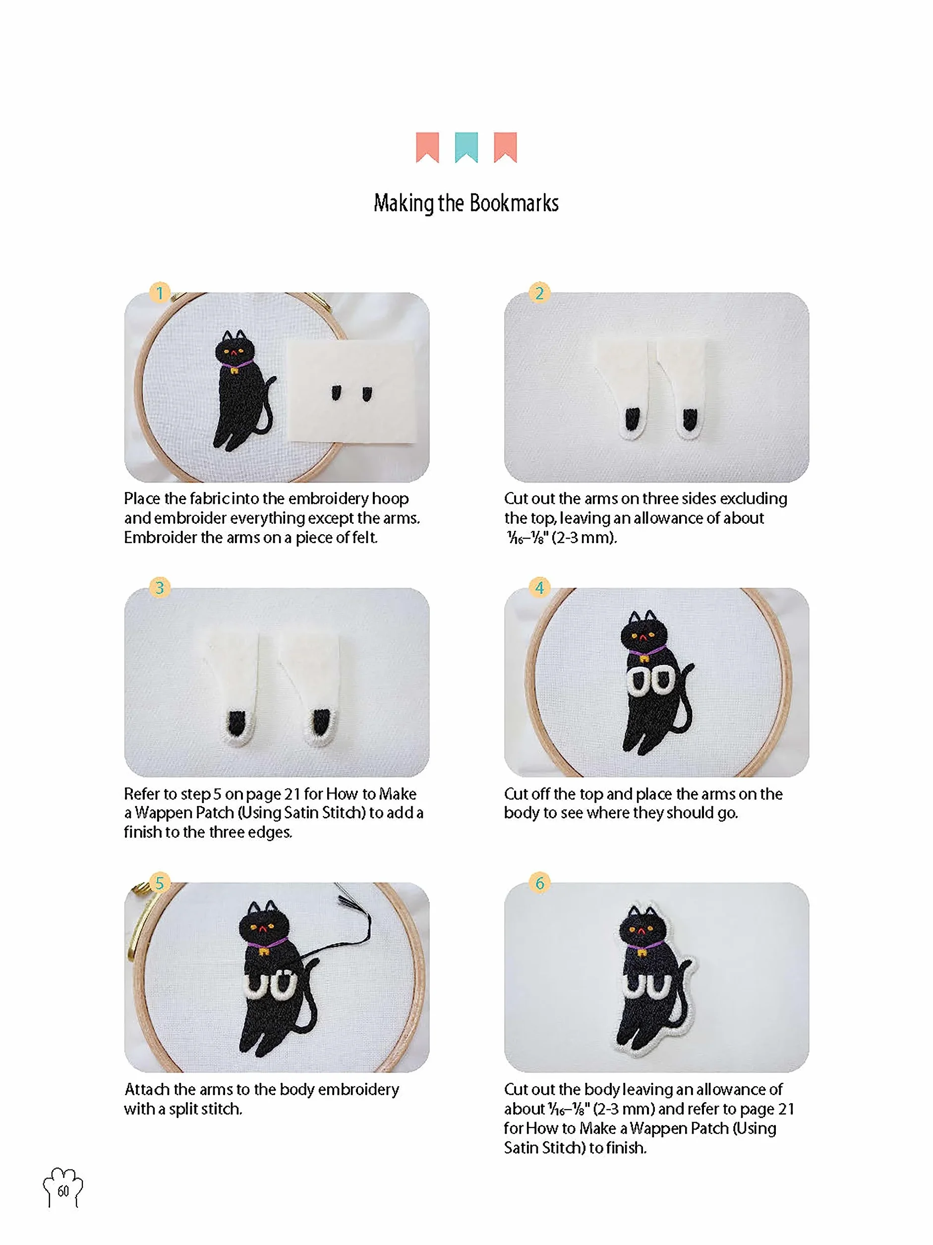 Cat Mania Embroidery: Zany Fun Feline Motifs