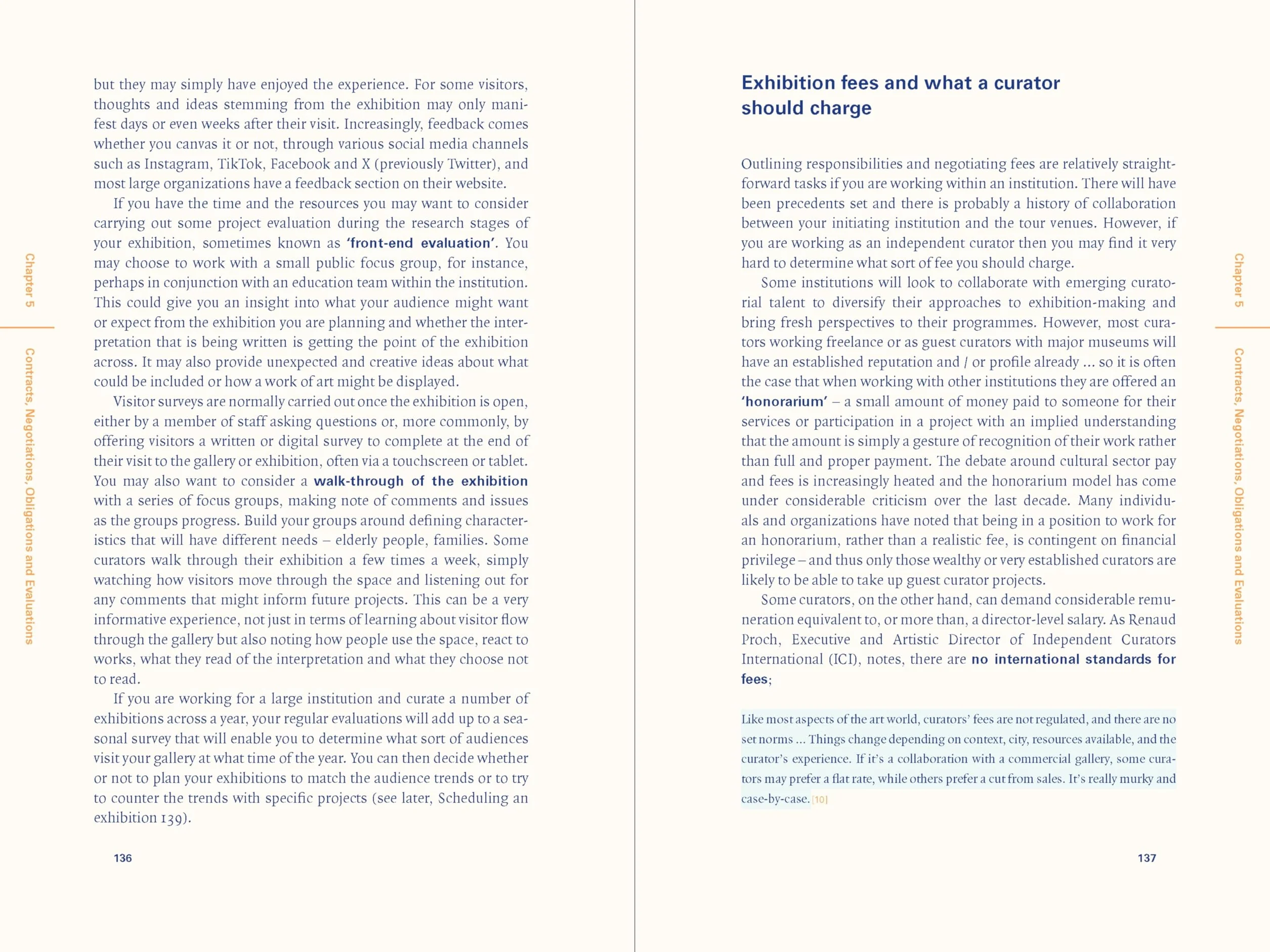 The Curator's Handbook (new edition) /anglais: Museums, Commercial Galleries, Independent Spaces