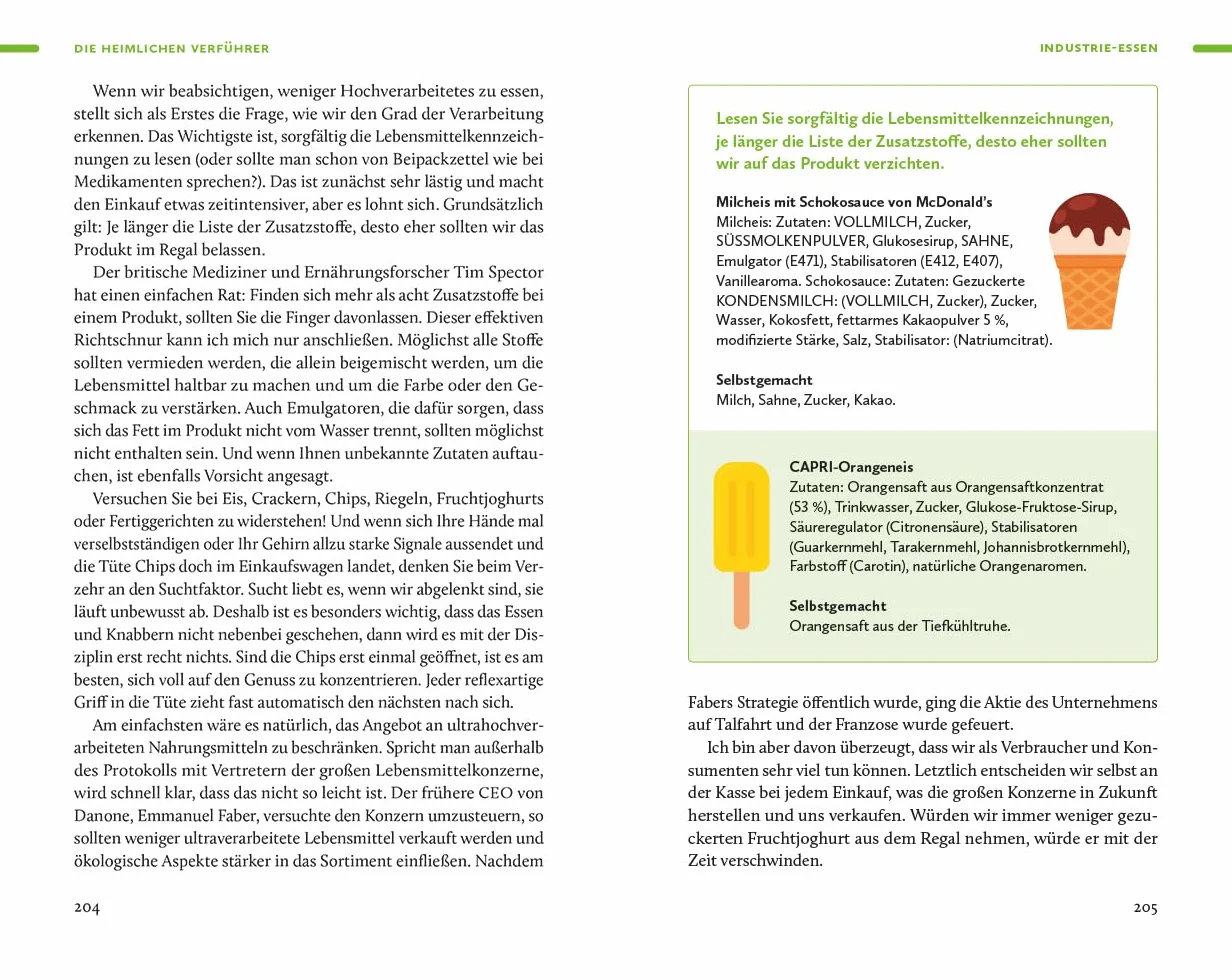 Ernährung. Meine Quintessenz: Kraftvoll und gesund bleiben! Sicher länger leben!