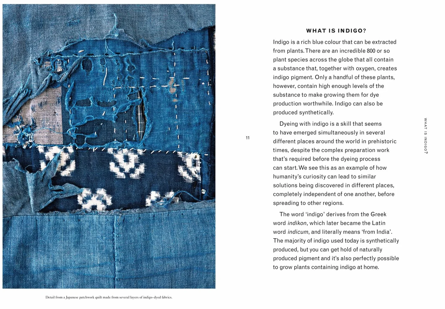 Indigo: An inspiring handbook for mastering the art of natural indigo dye and textile crafts