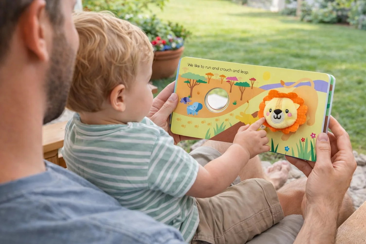 Daddy and Me Puppet Book