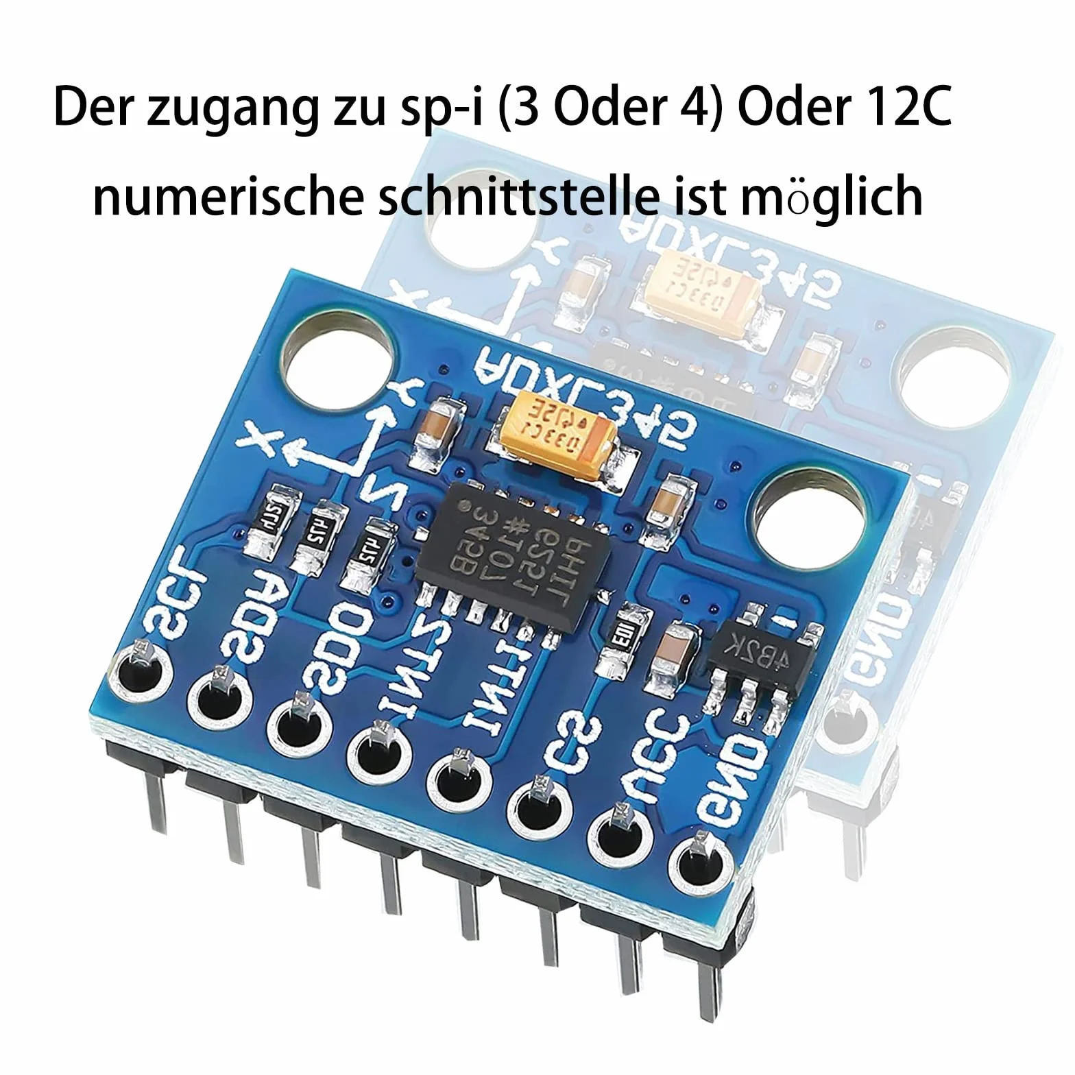 ADXL345 3-osiowy cyfrowy czujnik przyspieszenia moduł Arduino Raspberry Pi