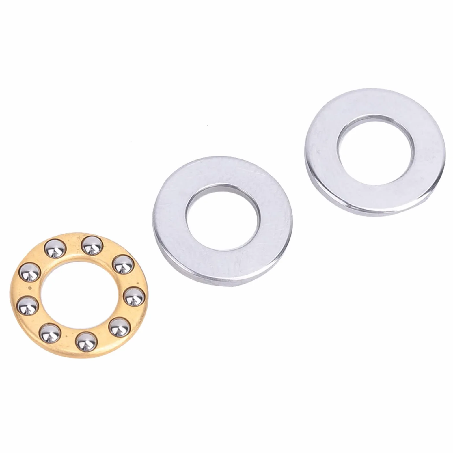 Łożysko Kulkowe Wzdłużne Miniaturowy F6-12M 6x12x4.5mm Stal Wysokiej Precyzji 10 Sztuk