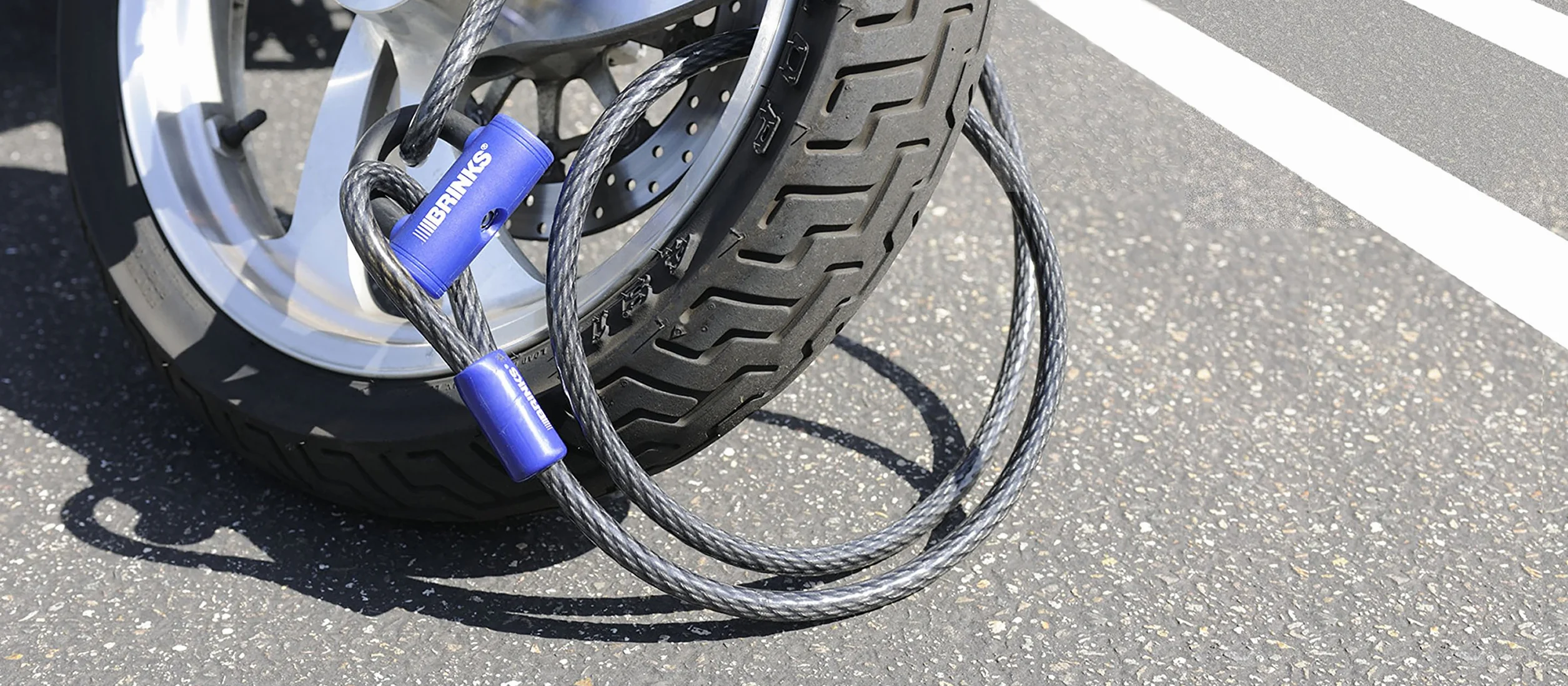 Brinks 5/8 inch x 6' Commercial Braided Cable M1 Keyway