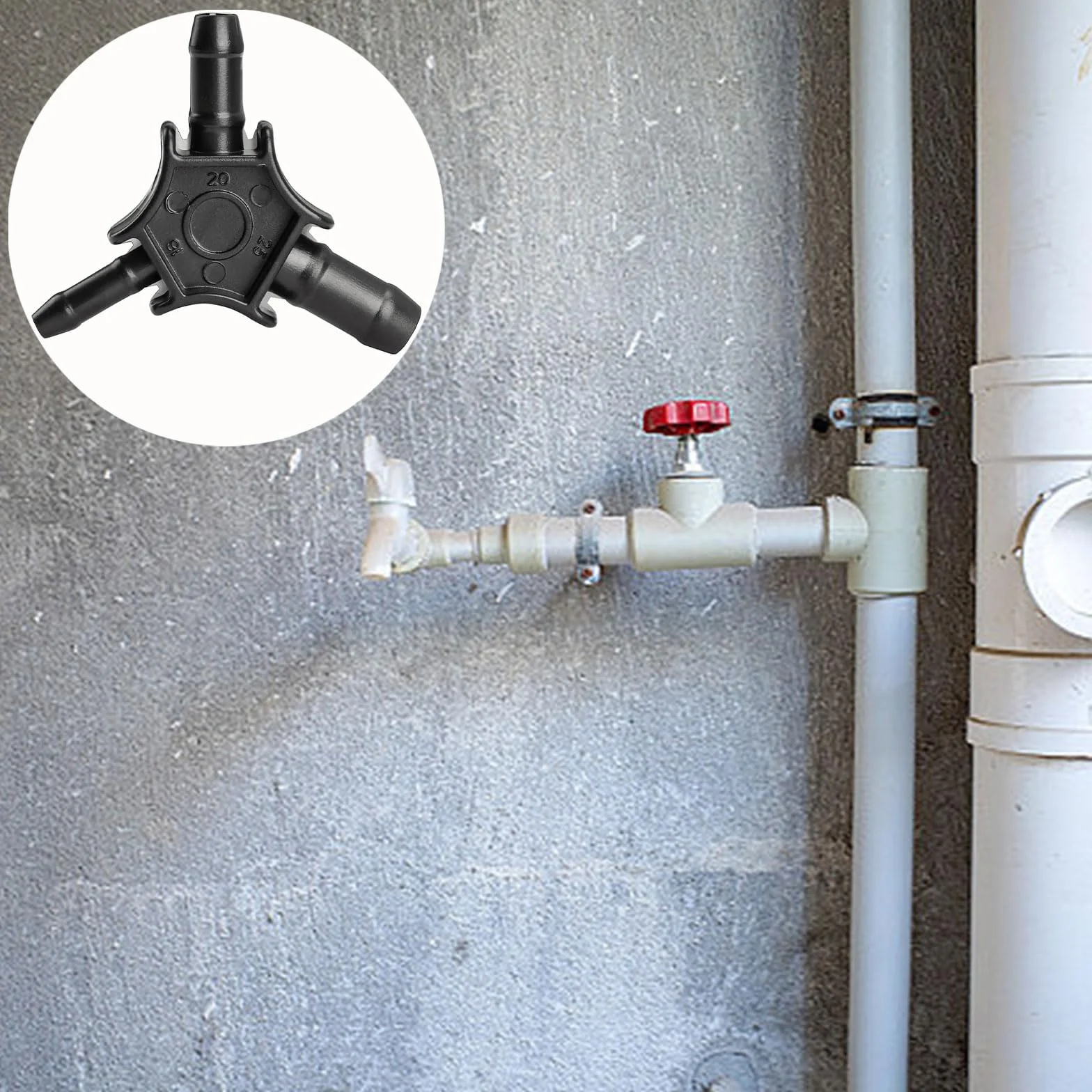 Wielowarstwowy rozwiertak do rur, kalibrator rozwiertaka, z ergonomicznym uchwytem kalibratora, hydrauliczny narzędzie do rur kompozytowych, do instalacji hydraulicznych, średnica 16-20-25 mm, Kiuiom